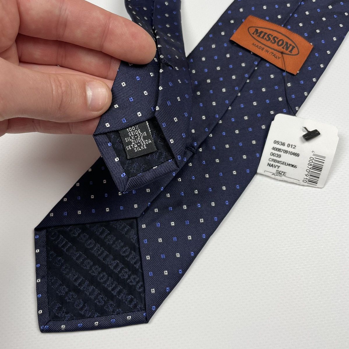 Missoni Missoni 100% silk Tie made in Italy Size ONE SIZE - 6 Thumbnail