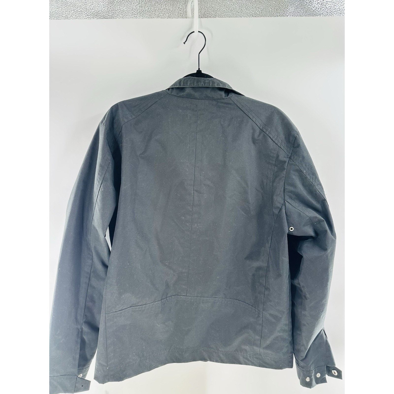 Cole Haan Cole Haan Men’s Full Zip Hooded Rain Coat Jacket Black • M Size US M / EU 48-50 / 2 - 7 Thumbnail