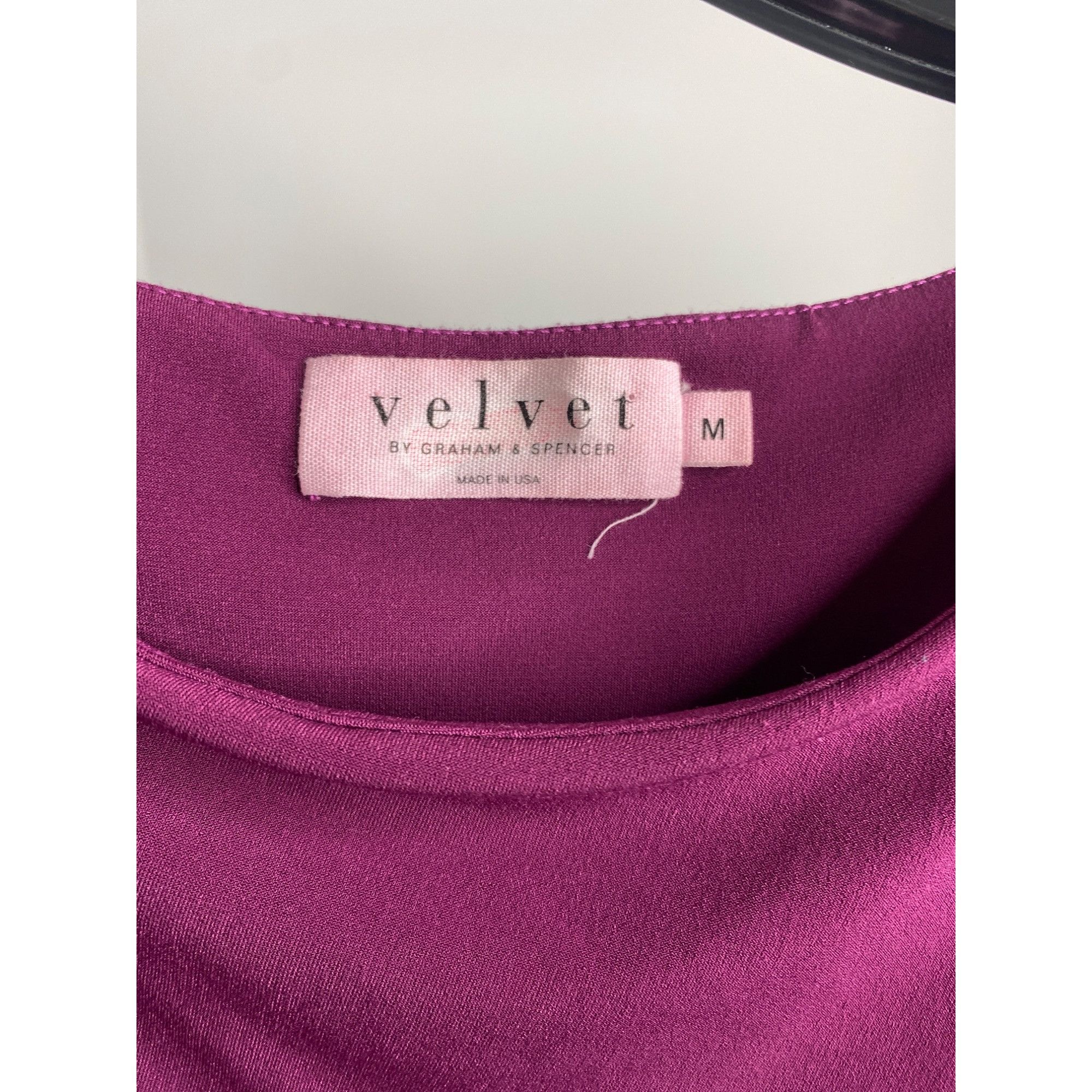 Velvet VELVET BY GRAHAM & SPENCER WOMEN'S PLUM BODY-HUGGING SHEATH Size M / US 6-8 / IT 42-44 - 4 Thumbnail