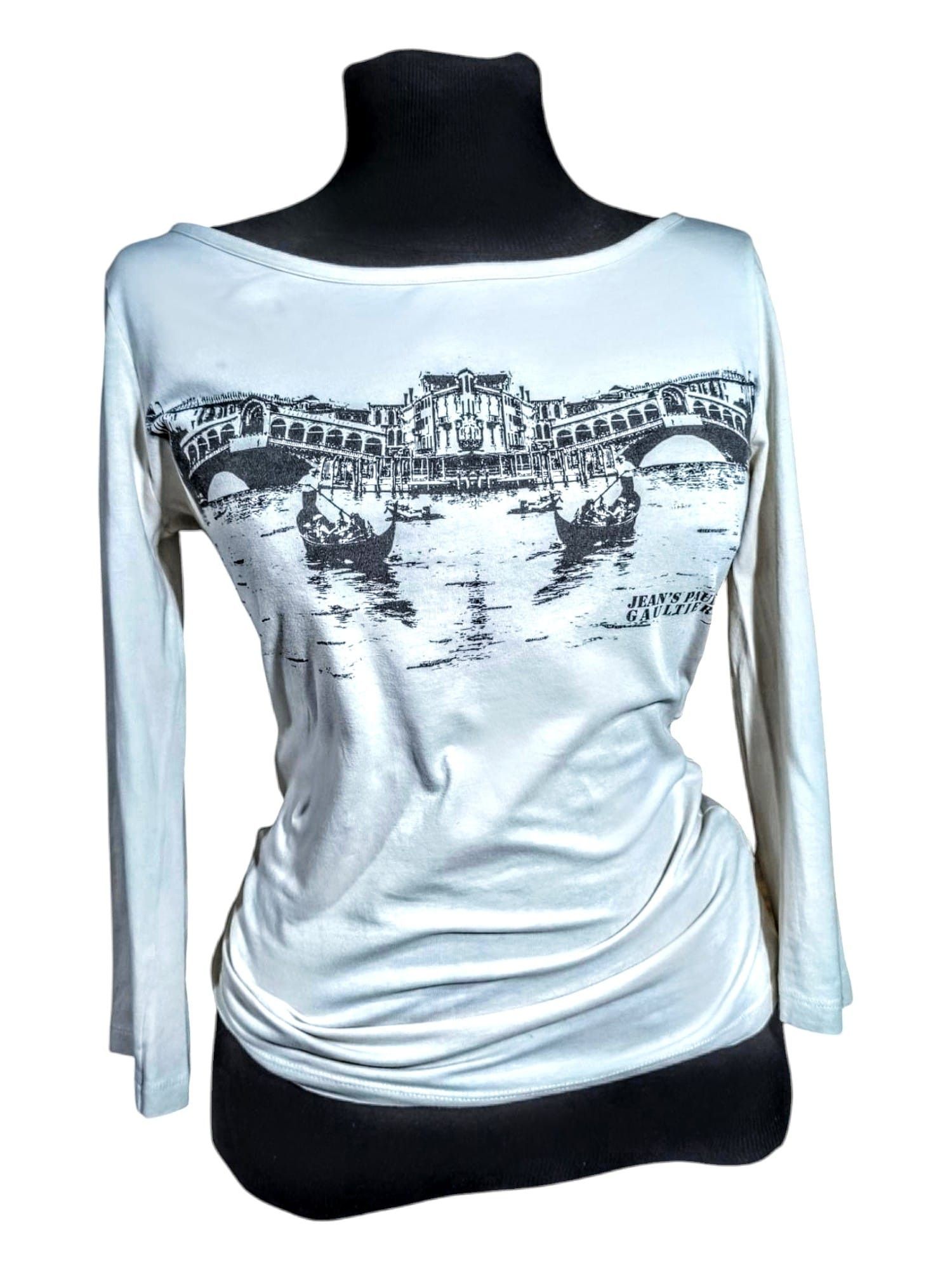 Jean Paul Gaultier Jean Paul Gaultier Rialto Bridge Venice Painting Top Size L / US 10 / IT 46 - 1 Thumbnail