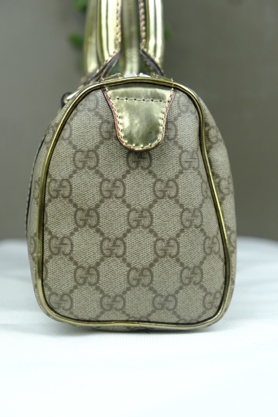 Gucci Gucci Handbag GG Supreme 193604 Brown and gold Size ONE SIZE - 9 Thumbnail
