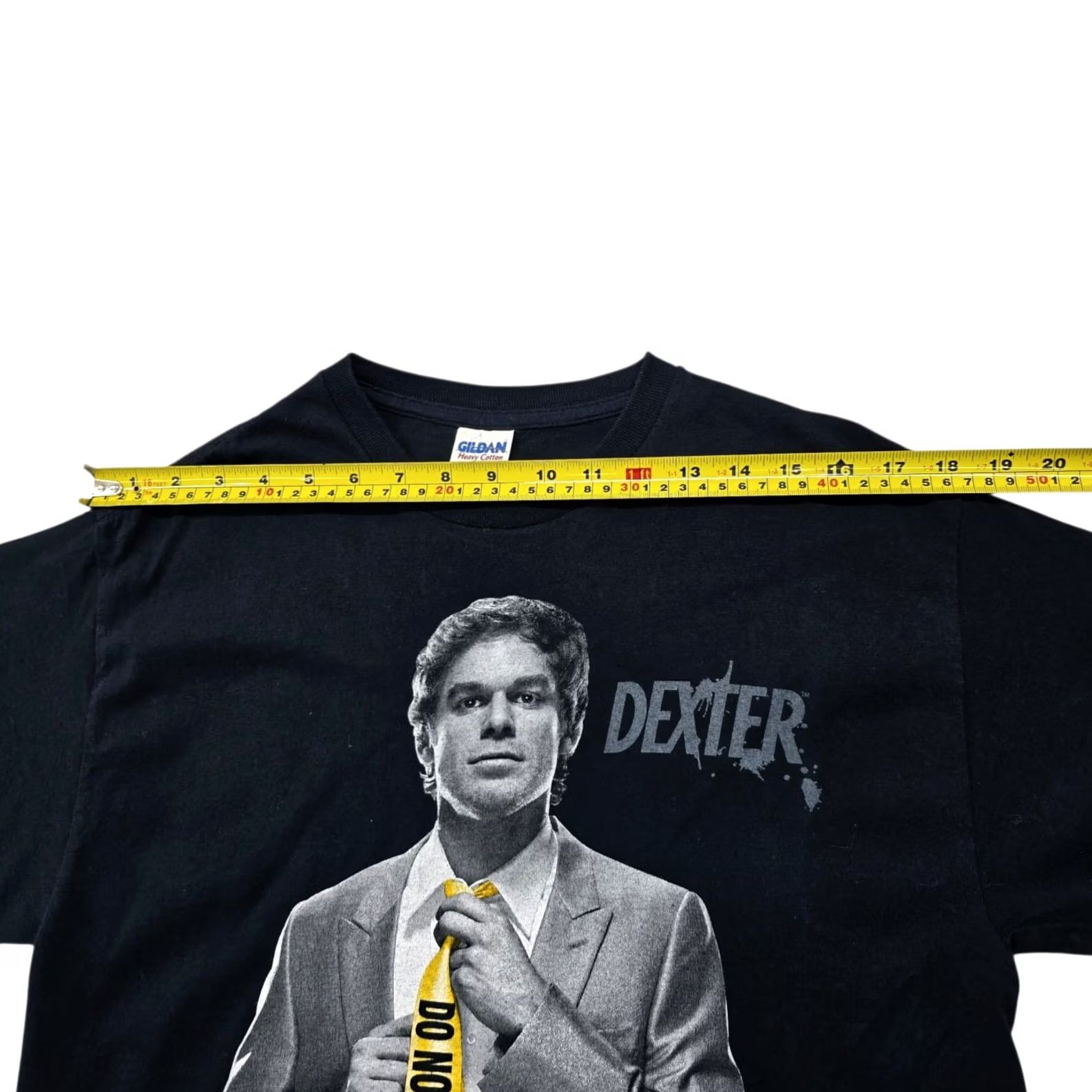 Gildan Gildan Unisex Dexter Morgan Black Graphic T-Shirt M Size US M / EU 48-50 / 2 - 4 Thumbnail