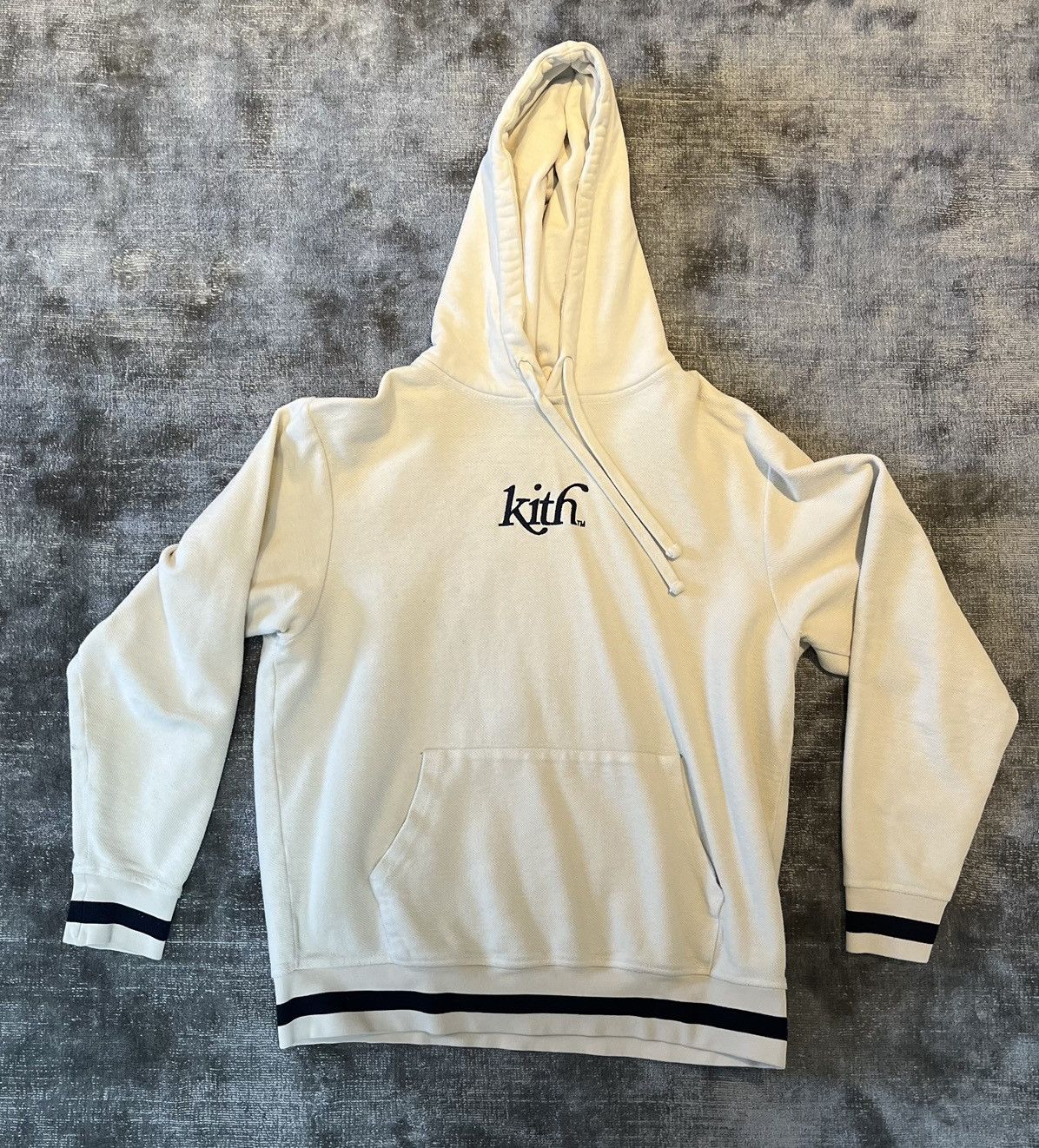 image of Kith Hoodie M (Cream), Men's (Size Medium)