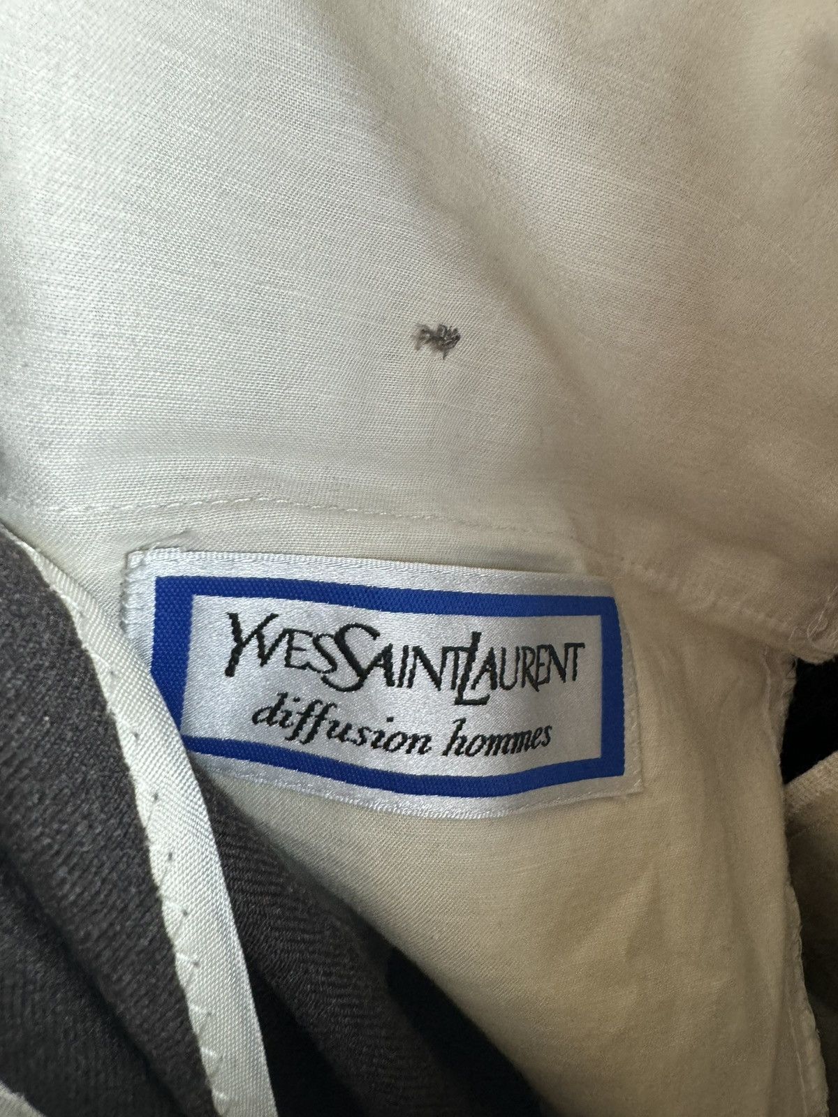 Yves Saint Laurent RARE Vintage Yves Saint Laurent Diffusion Hommes Wool Pants Size US 36 / EU 52 - 4 Thumbnail