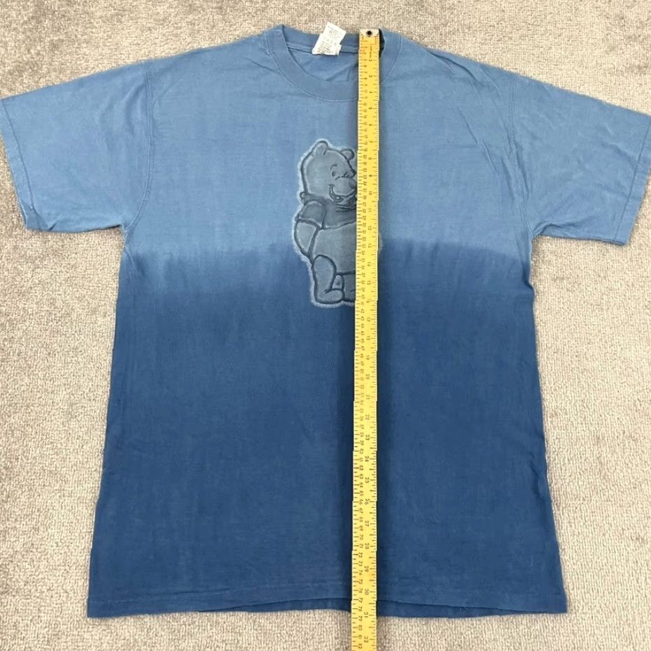 Disney VTG Winnie The Pooh Shirt Mens M Blue Two-Tone Disney Store Tee USA Size US M / EU 48-50 / 2 - 3 Thumbnail