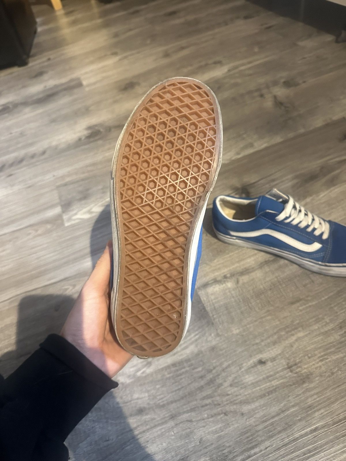 Vans Vans Old Skool Low Blue Size US 7.5 / EU 40-41 - 4 Thumbnail