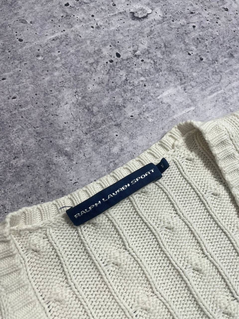 Polo Ralph Lauren Vintage Polo Ralph Lauren V Neck Knitted Sweater Y2K Size M / US 6-8 / IT 42-44 - 5 Thumbnail