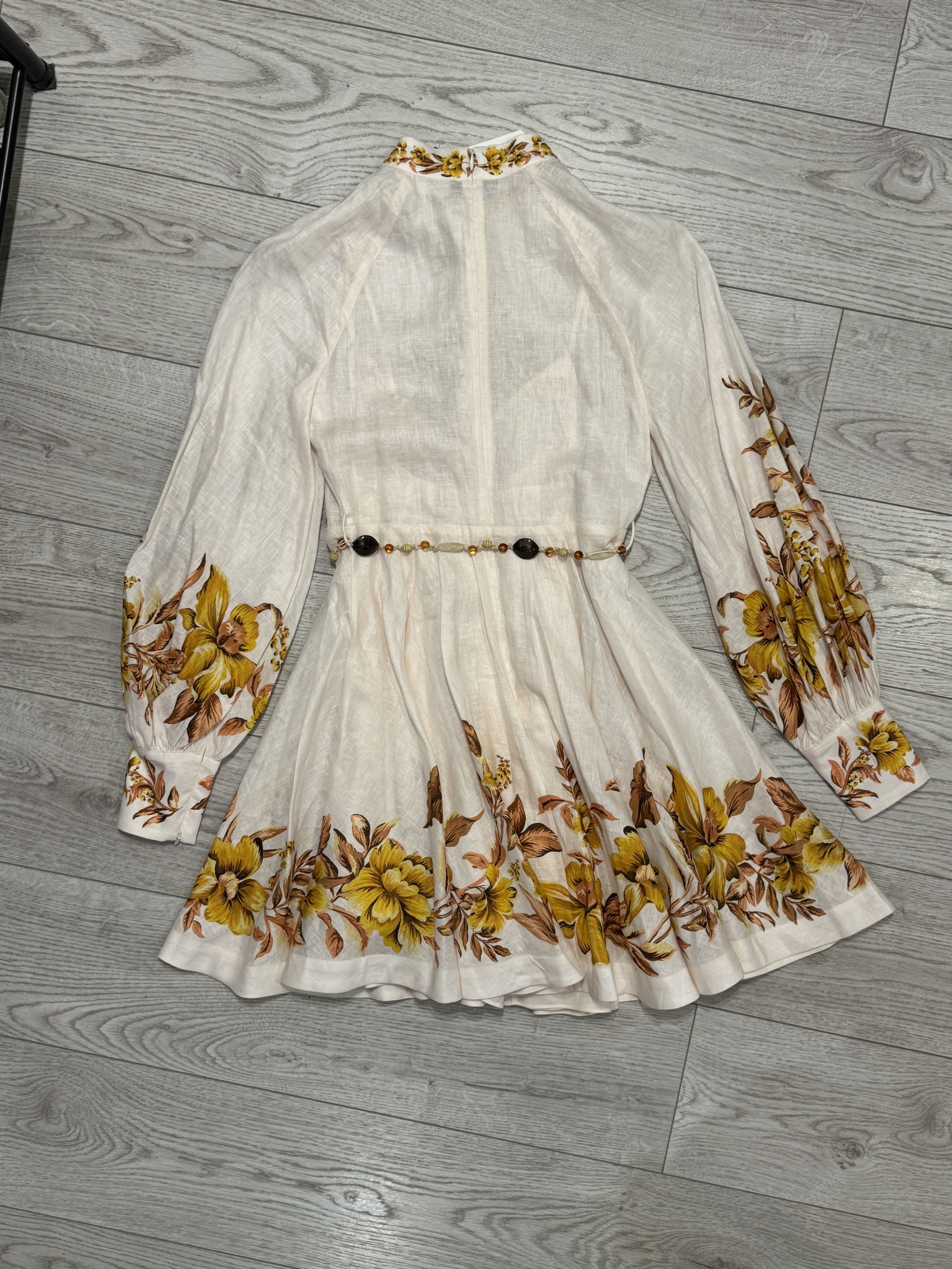 Zimmermann Zimmermann floral linen mini dress Size S / US 4 / IT 40 - 2 Thumbnail
