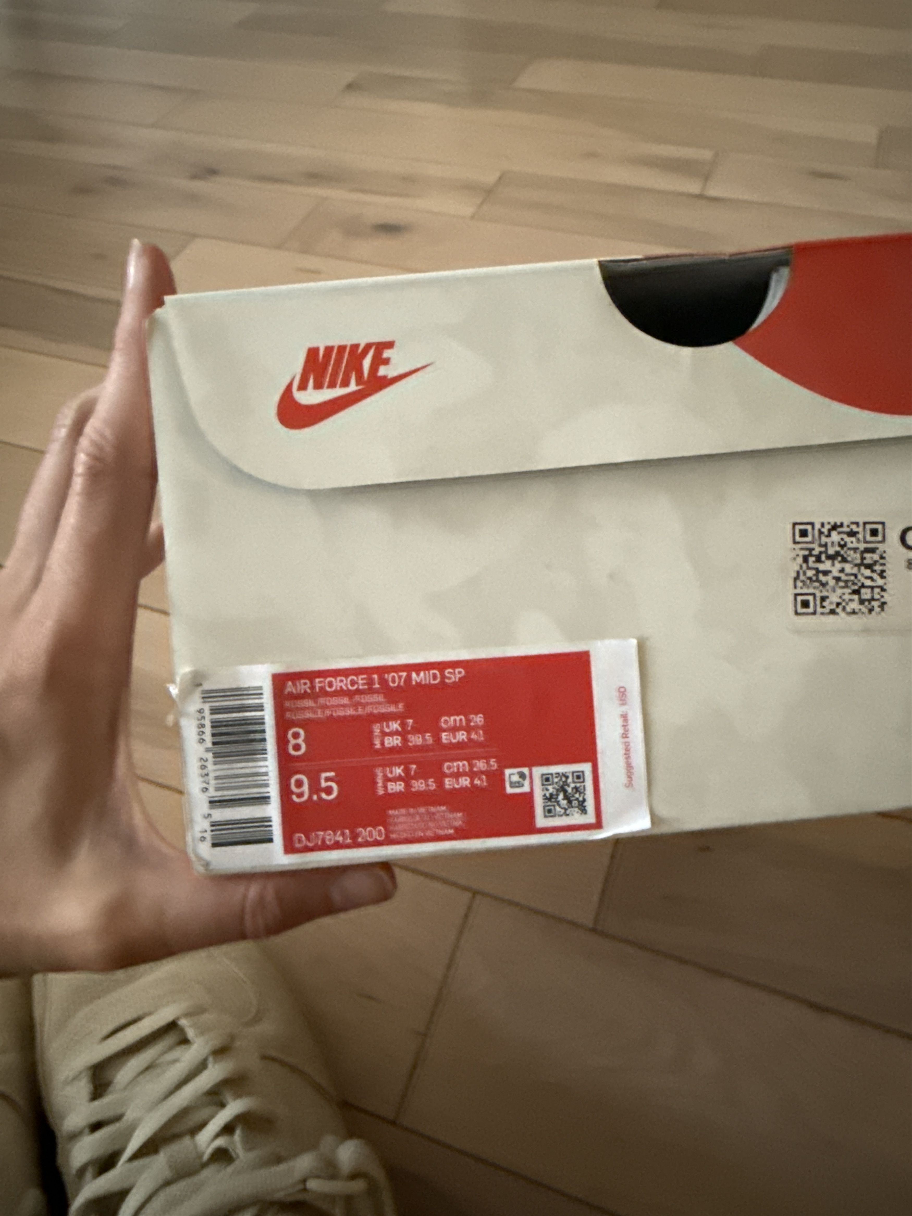 Nike × Stussy Air Force 1 ‘07 MID SP Nike x Stussy Sneakers Size US 9.5 / IT 39.5 - 5 Thumbnail