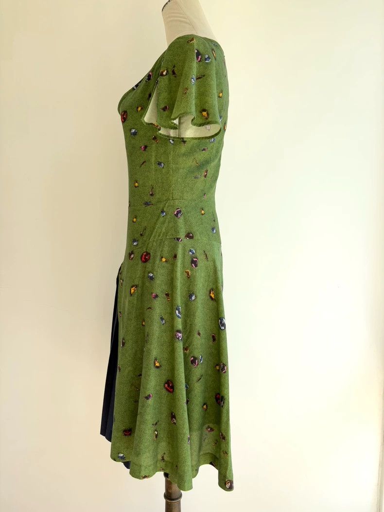Vivienne Westwood Vivienne Westwood Green gemstone pin-up dress Size M / US 6-8 / IT 42-44 - 5 Thumbnail