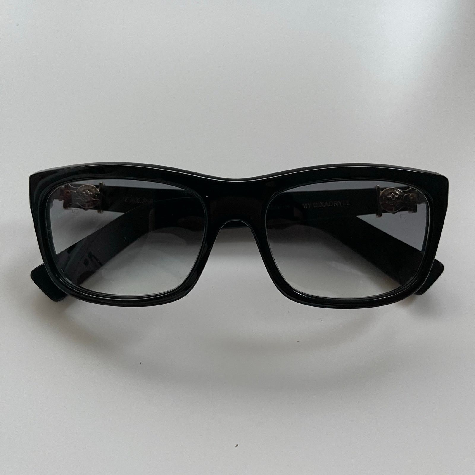 Chrome Hearts Chrome Hearts - Gold Plated 501662211 Mydixadryll Sunglasses Size ONE SIZE - 6 Thumbnail