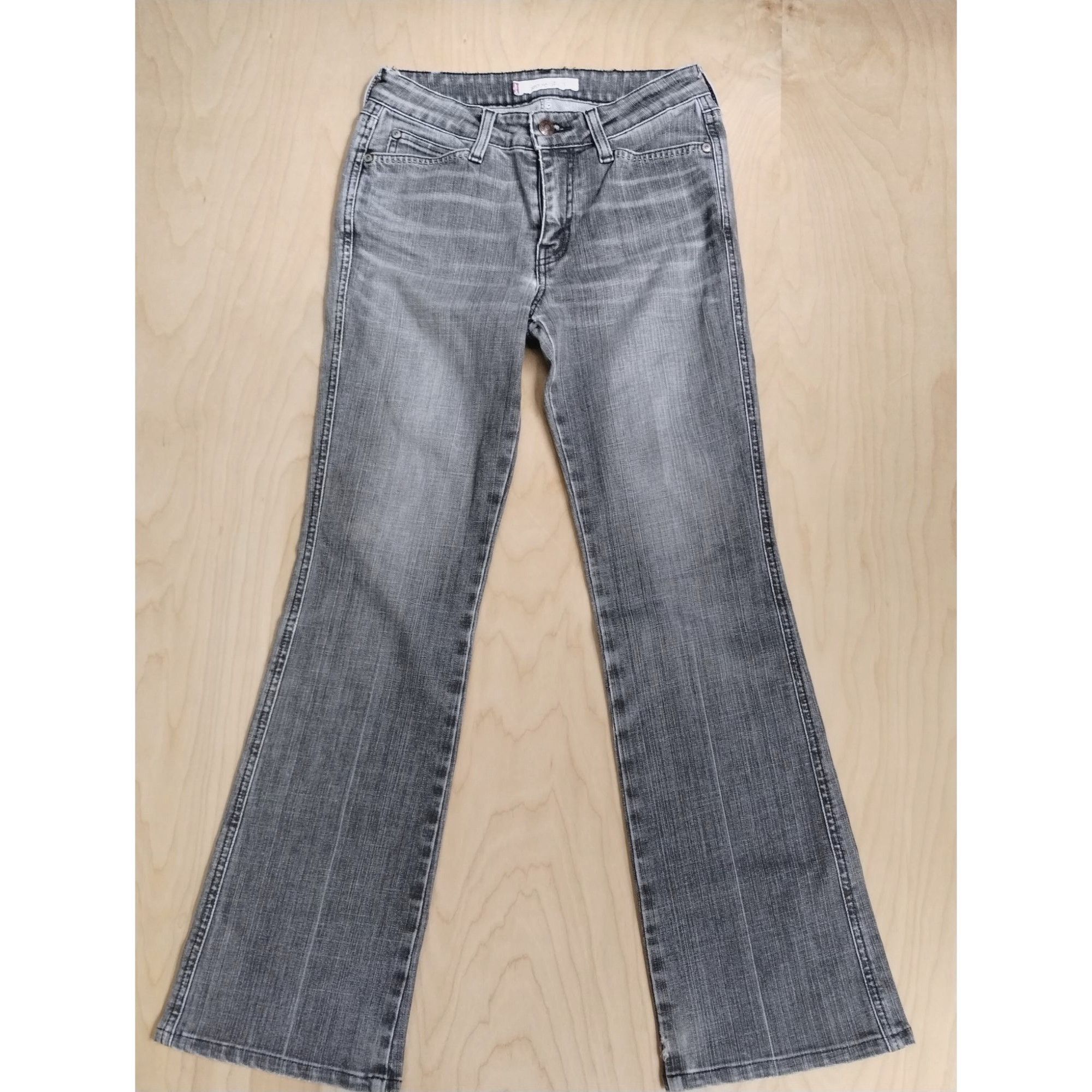 Levi's Womens Levis Saddle Stitch Jeans Black Size 28" / US 6 / IT 42 - 1 Thumbnail