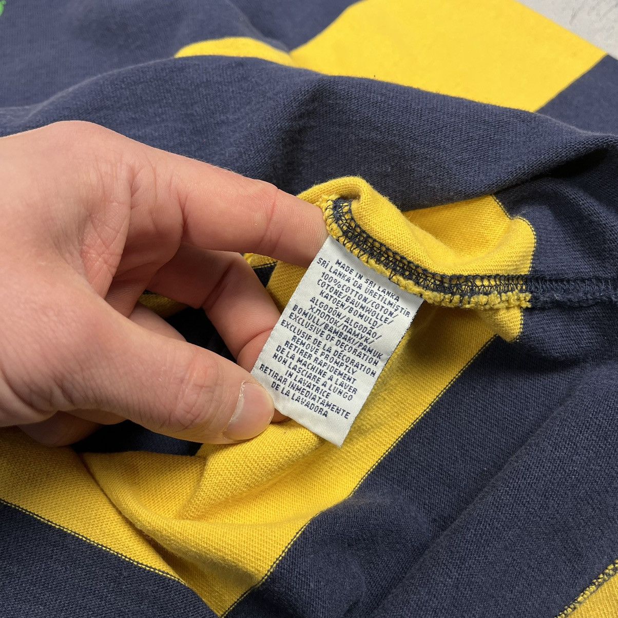 Polo Ralph Lauren Vintage Polo Ralph Lauren stripped rugby shirt 90’s Size US S / EU 44-46 / 1 - 12 Thumbnail