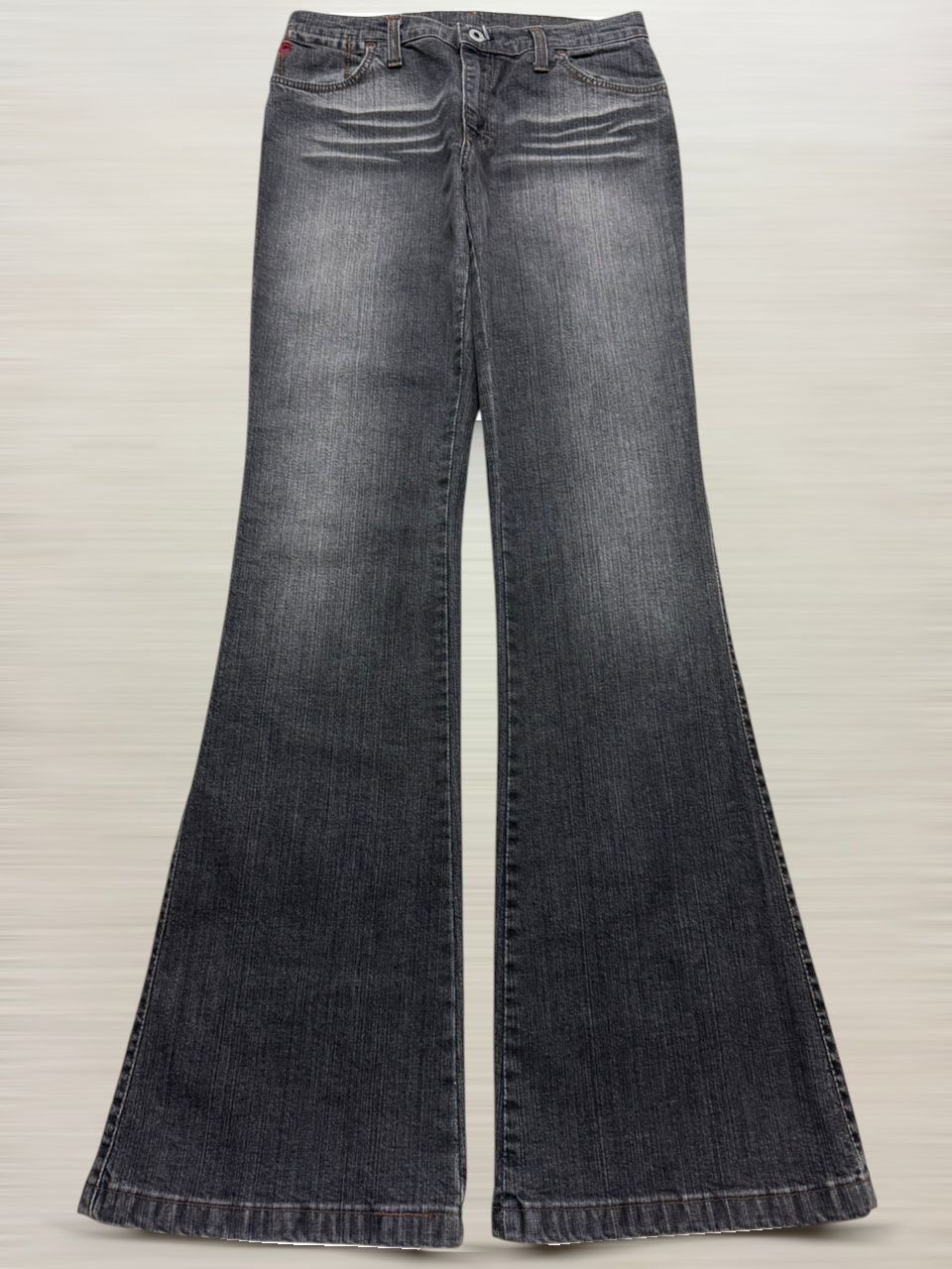 Japanese Brand VINTAGE 2000s JAPANESE BELL BOTTOM CRAZY FADED VERY RARE Size US 28 / EU 44 - 1 Thumbnail