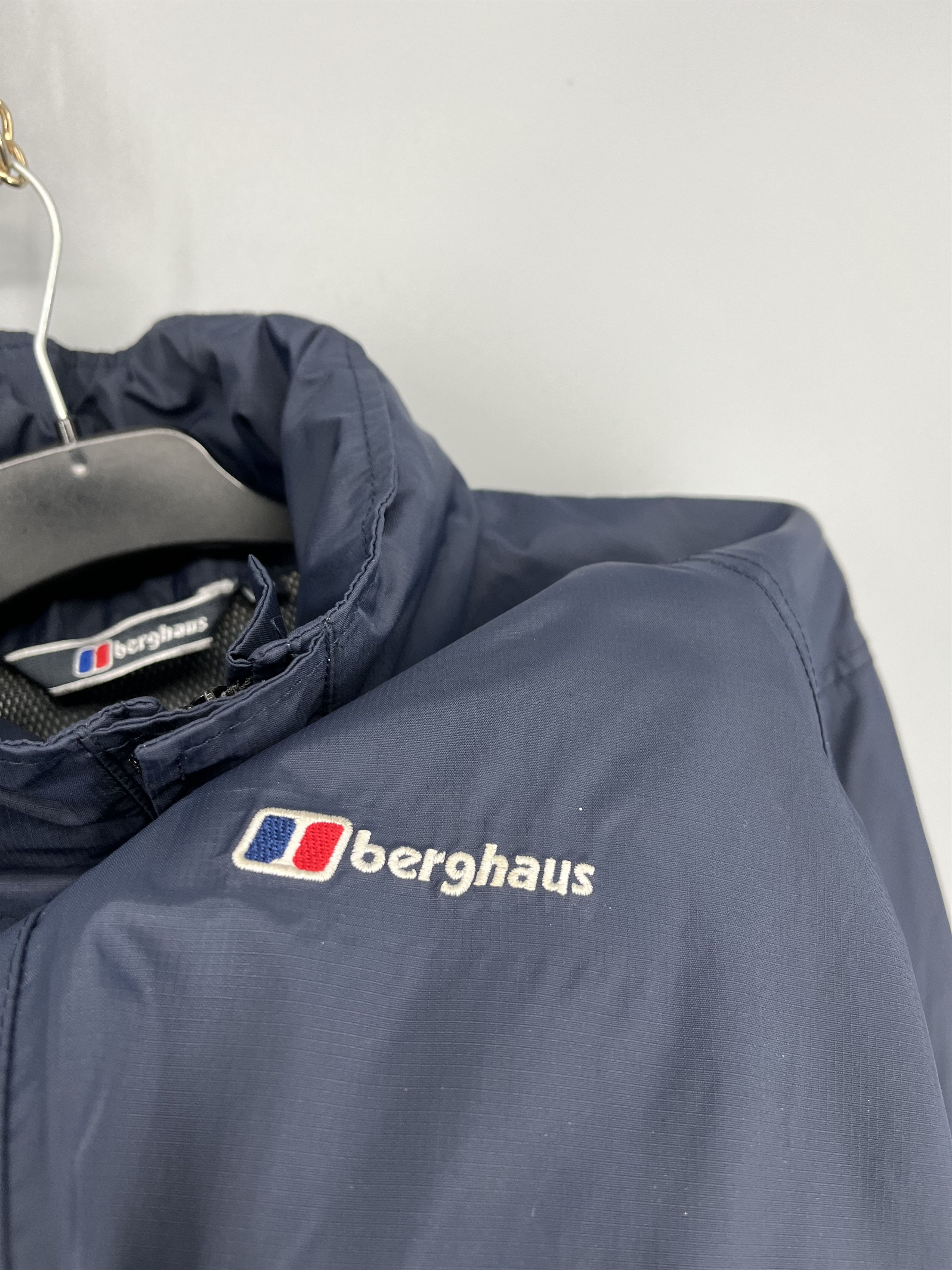 Berghaus Berghaus Aquafoil Waterproof Jacket Coat Blue Mens Size Size L / US 10 / IT 46 - 6 Thumbnail