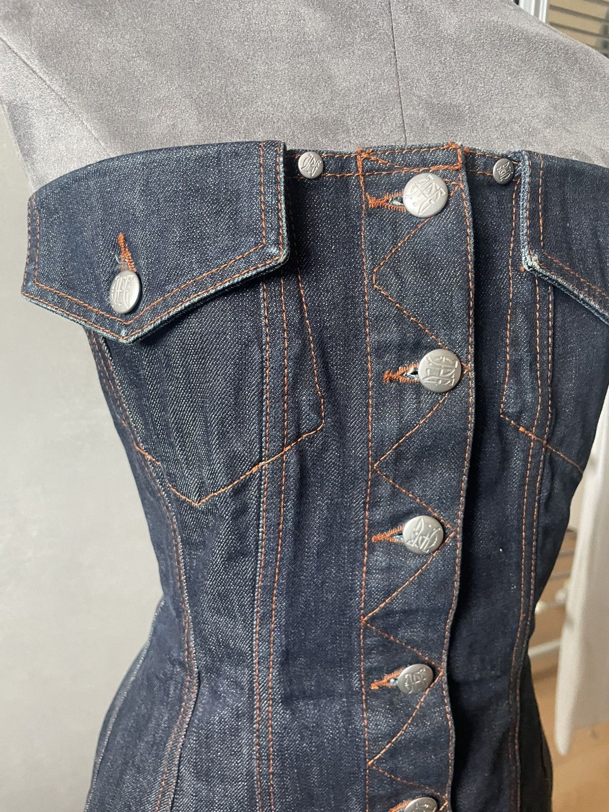 Jean Paul Gaultier JEAN PAUL GAULTIER BUSTIER CORSET Size M / US 6-8 / IT 42-44 - 2 Thumbnail