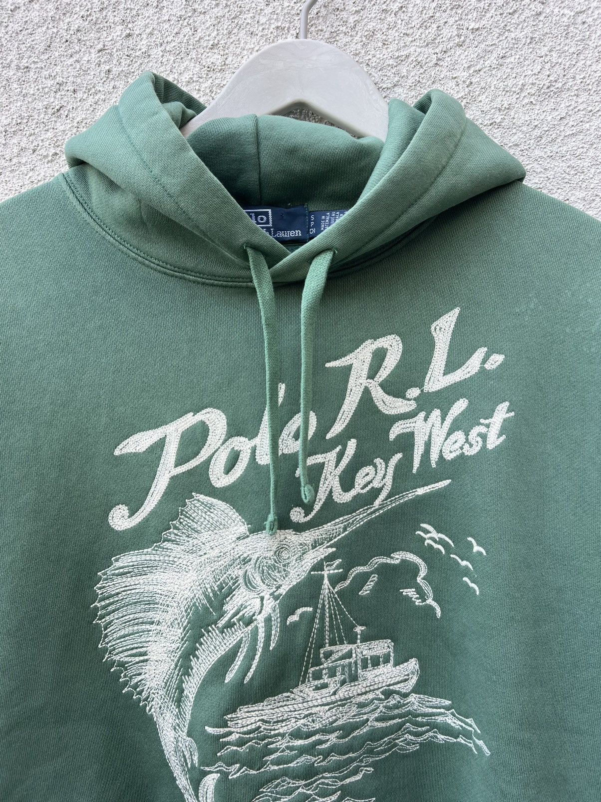 Polo Ralph Lauren × Ralph Lauren Polo RL Key West Embroidered Hoodie Size Small Size US S / EU 44-46 / 1 - 3 Thumbnail