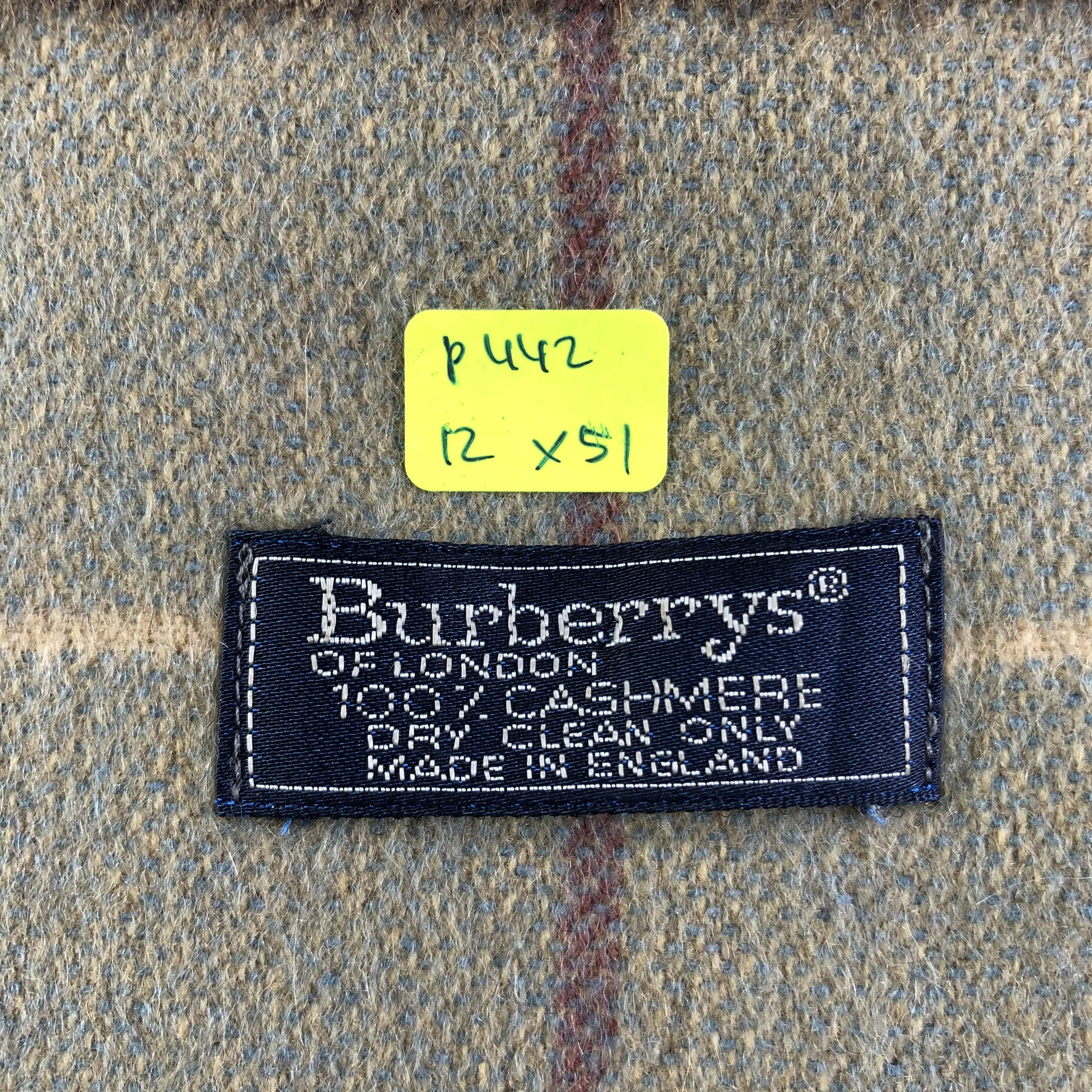 Burberry Burberrys Scarf / Muffler / Neckwear P442 Size ONE SIZE - 6 Thumbnail
