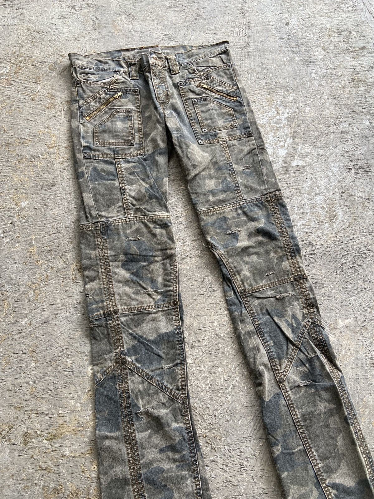 Hysteric Glamour 2000s Grace Continental - Hysteric Glamour Style Camo Pants Size US 30 / EU 46 - 2 Thumbnail