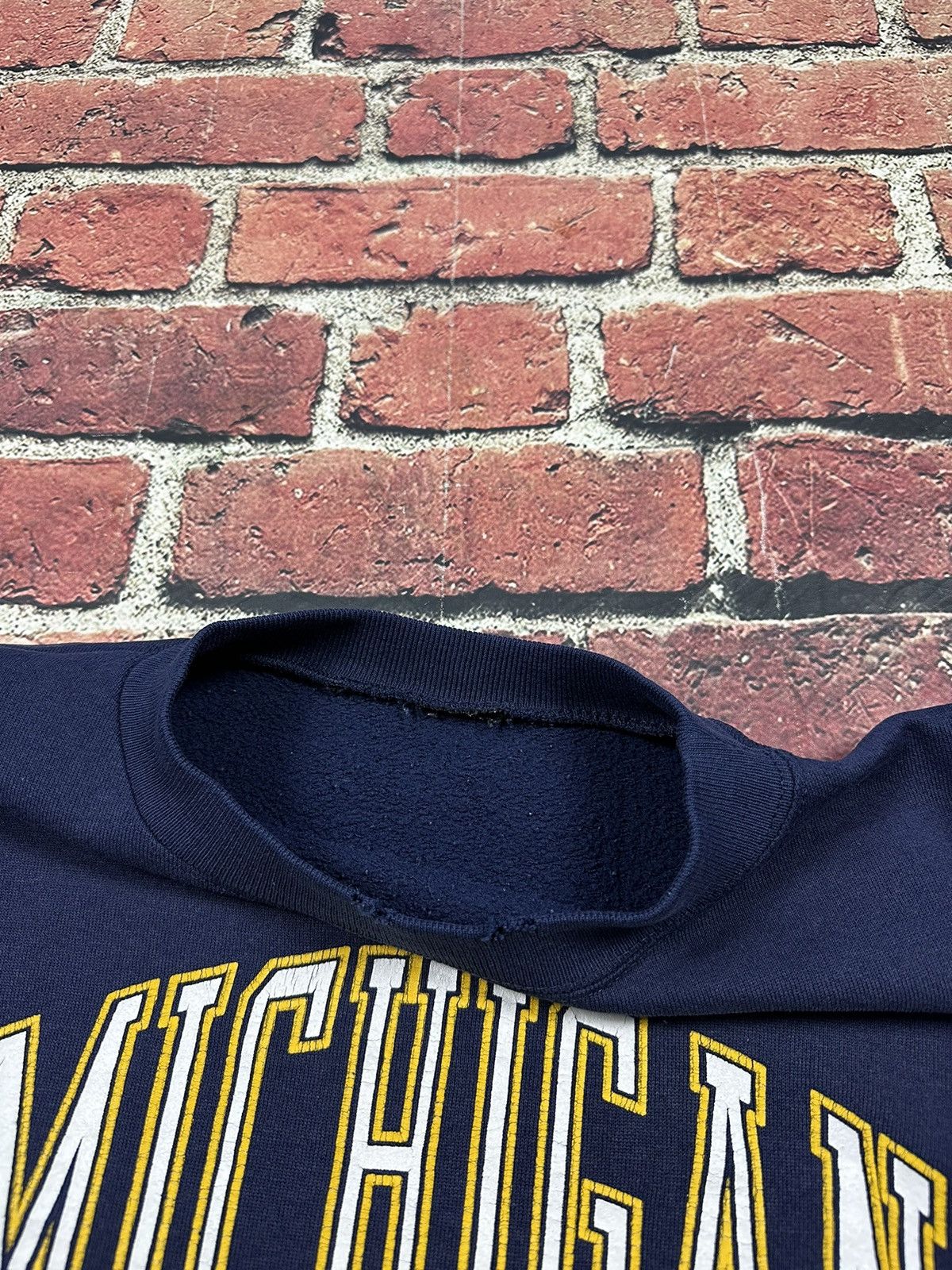 NCAA Vintage University of Michigan Wolverines Sweatshirt 1989 Size US L / EU 52-54 / 3 - 9 Thumbnail