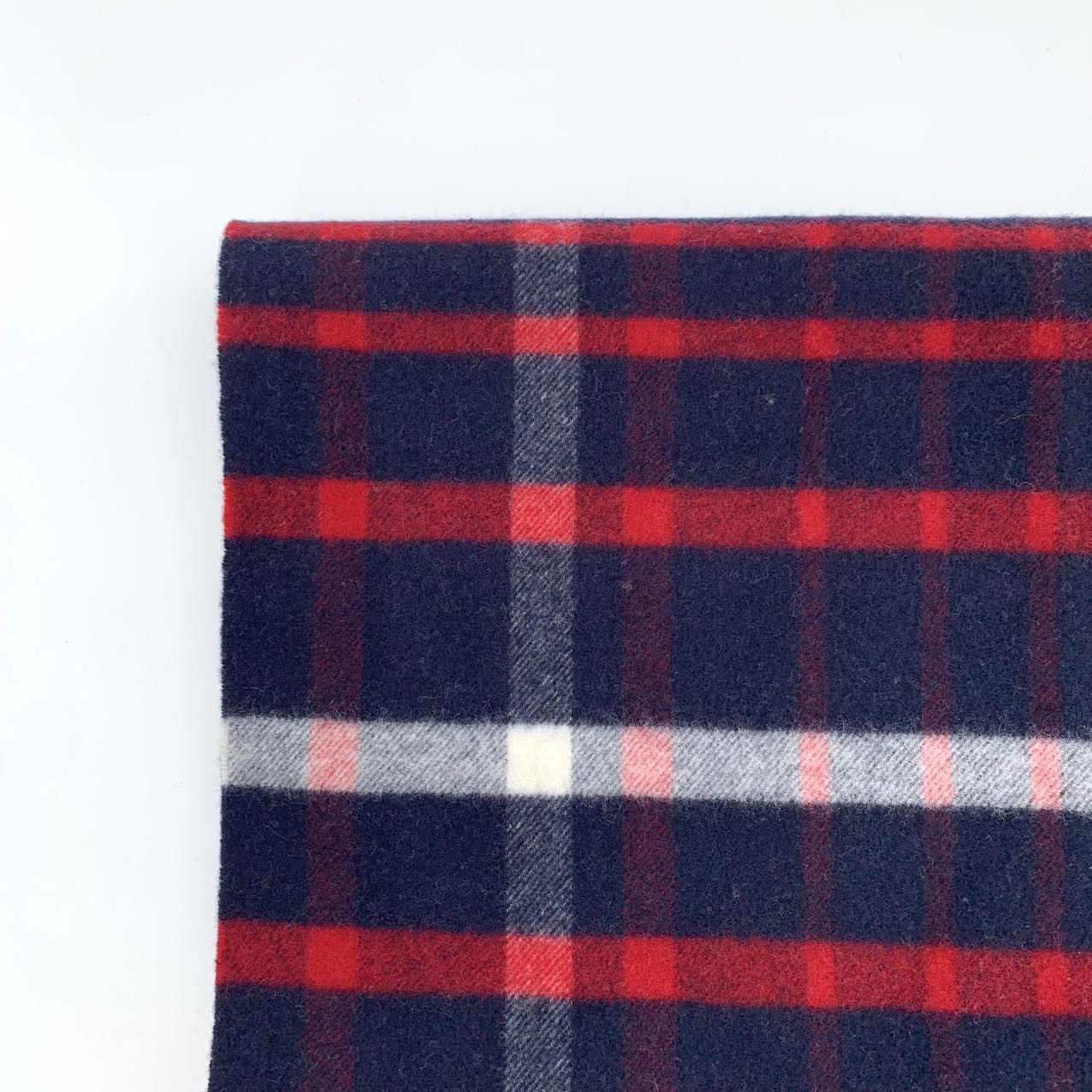 Burberry Burberry Colorblock Wool Fringe Scarf (200×50 cm) Size ONE SIZE - 3 Thumbnail