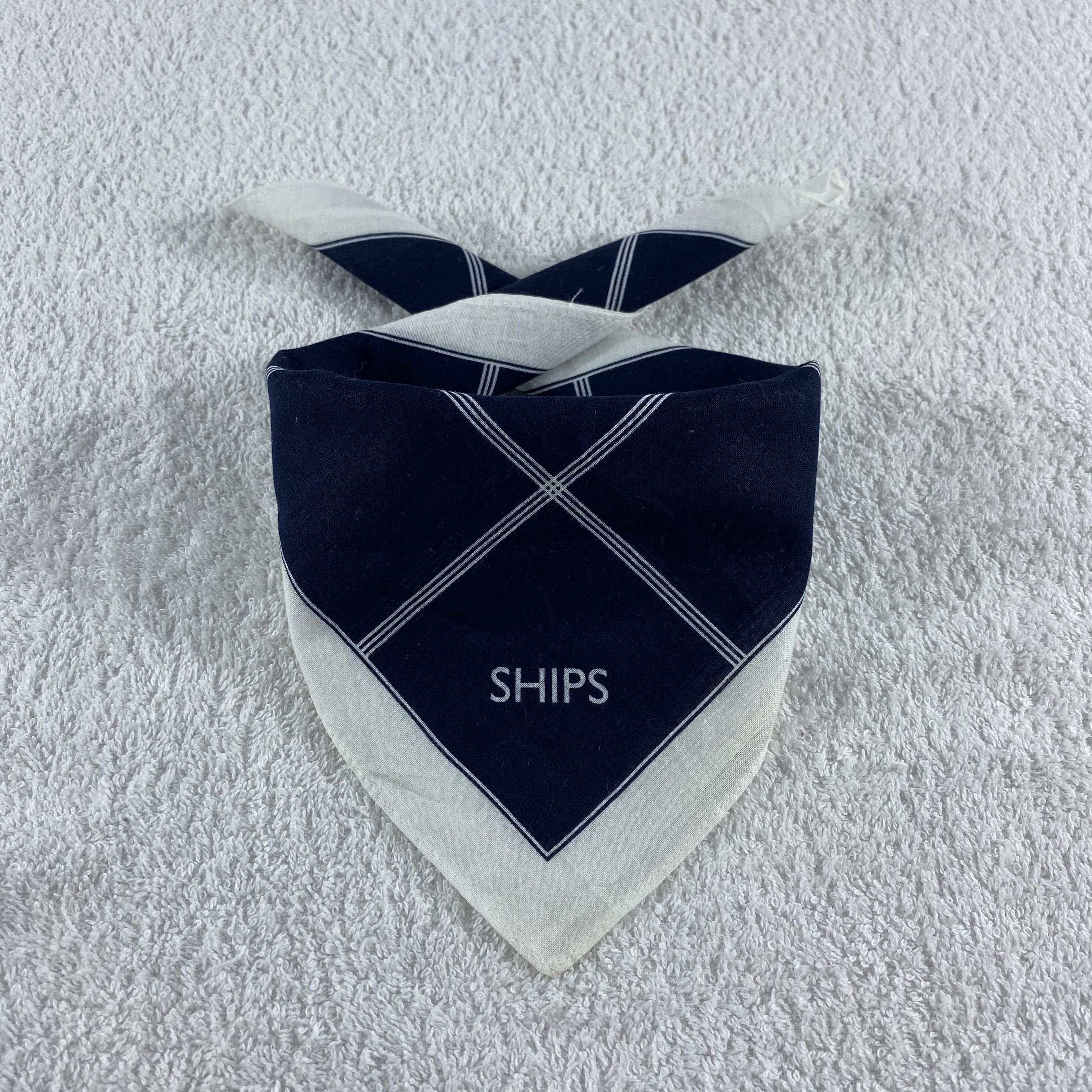 SHIPS × Vintage Ships Neckerchief / Bandana / Handkerchief Size ONE SIZE - 1 Thumbnail
