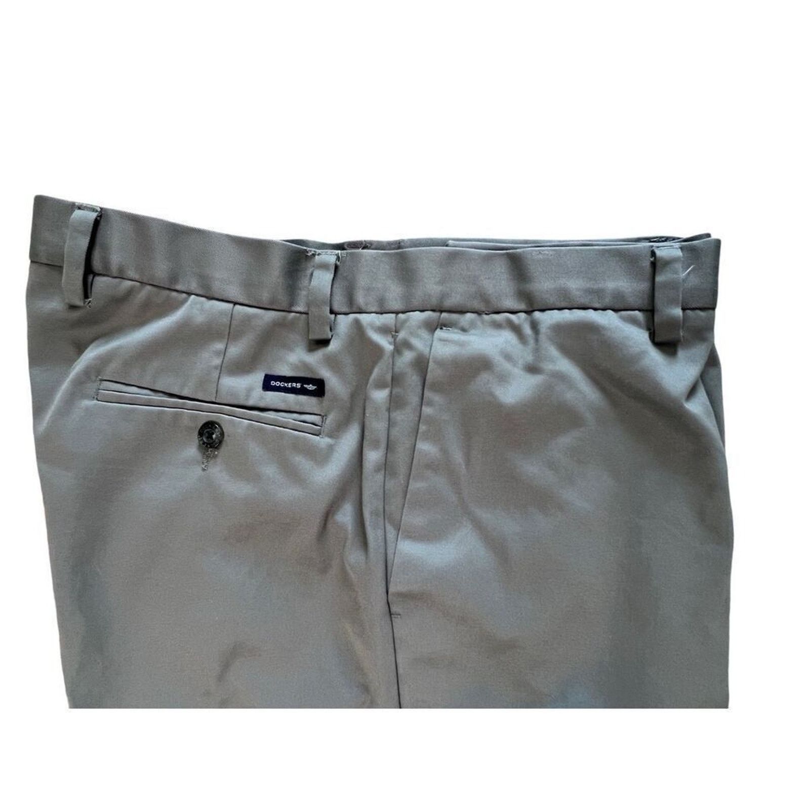 Dockers Dockers D3 Signature Khaki Gray Classic Fit Pant 38/28 Chino Size US 38 / EU 54 - 9 Thumbnail