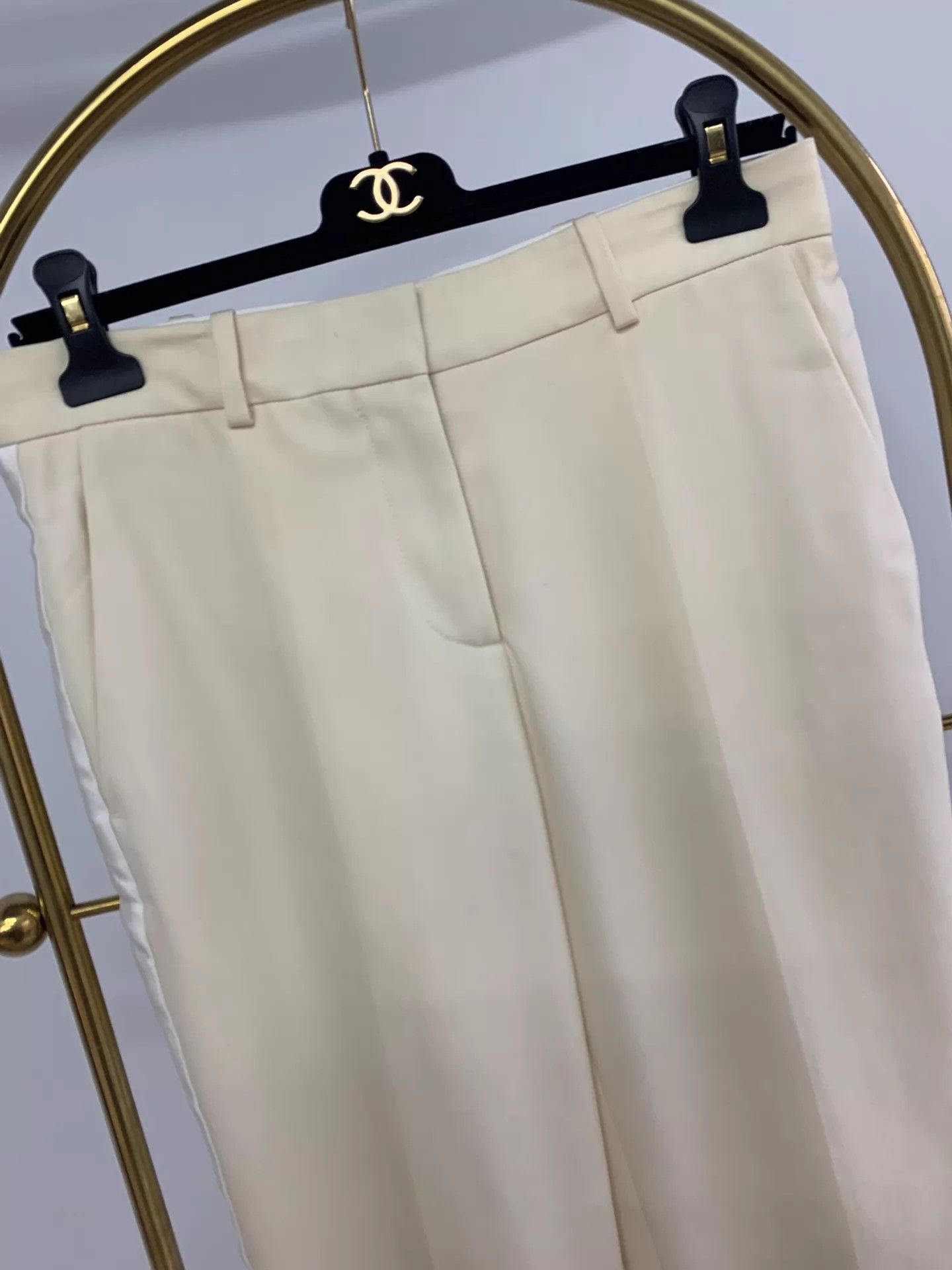 Stella McCartney Stella McCartney White Tailored Trousers Size 40 New Size 27" / US 4 / IT 40 - 2 Thumbnail