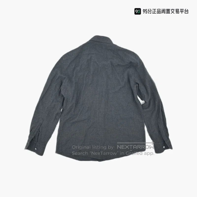 Ermenegildo Zegna Ermenegildo Zegna SS21 Cotton Cashmere Blend Men's Shirt. Size US L / EU 52-54 / 3 - 5 Thumbnail
