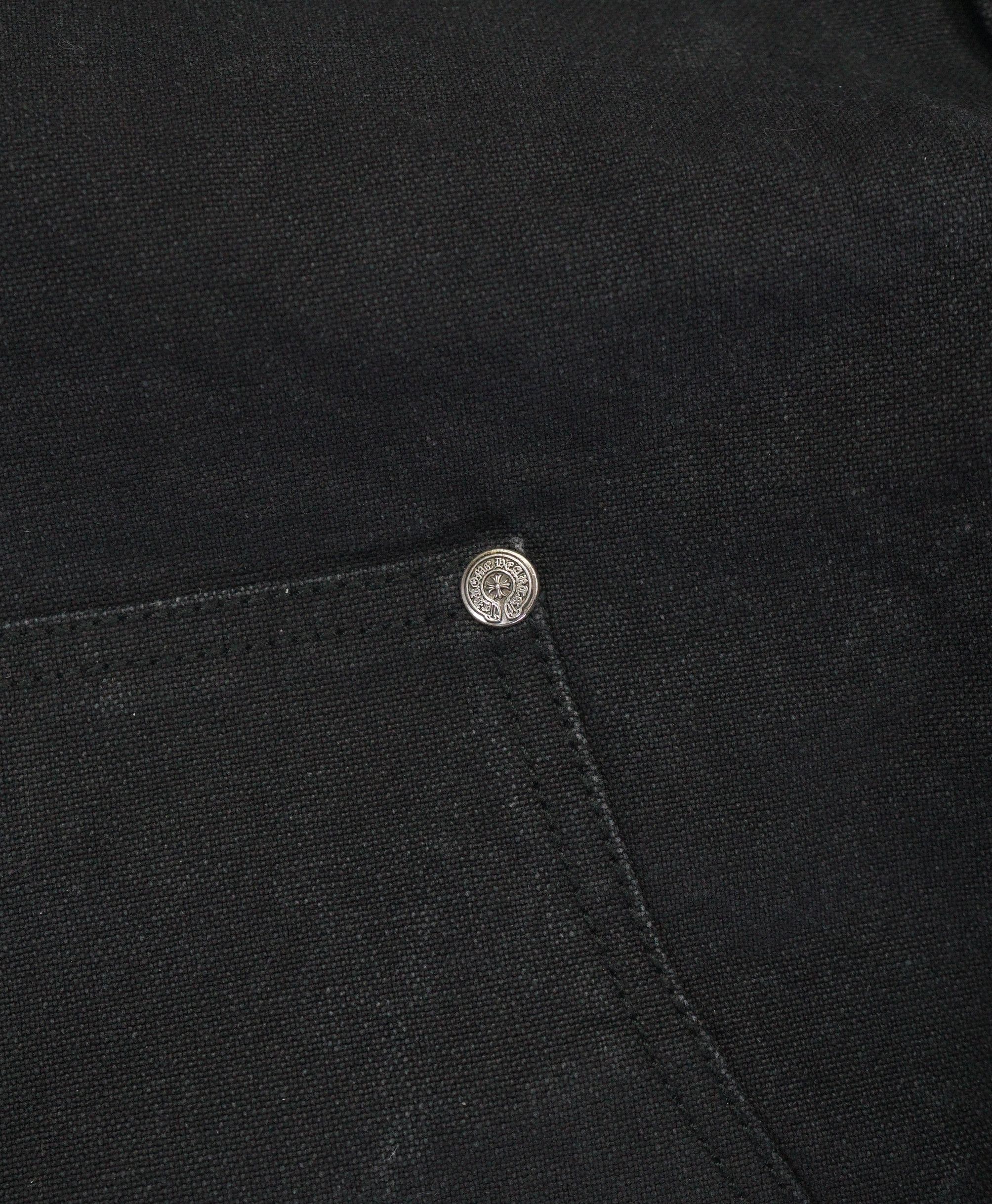 Chrome Hearts Chrome Hearts Black Leather Cross Patch Carpenter Shorts Size US 36 / EU 52 - 20 Thumbnail
