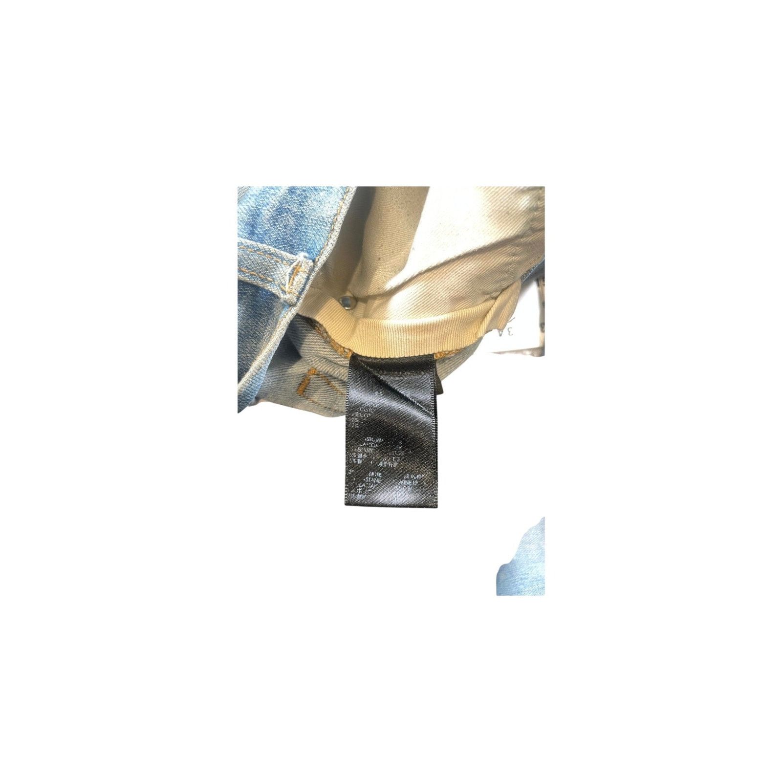 Amiri Amiri Side Logo Light Wash & Clay Jeans Size US 32 / EU 48 - 6 Thumbnail