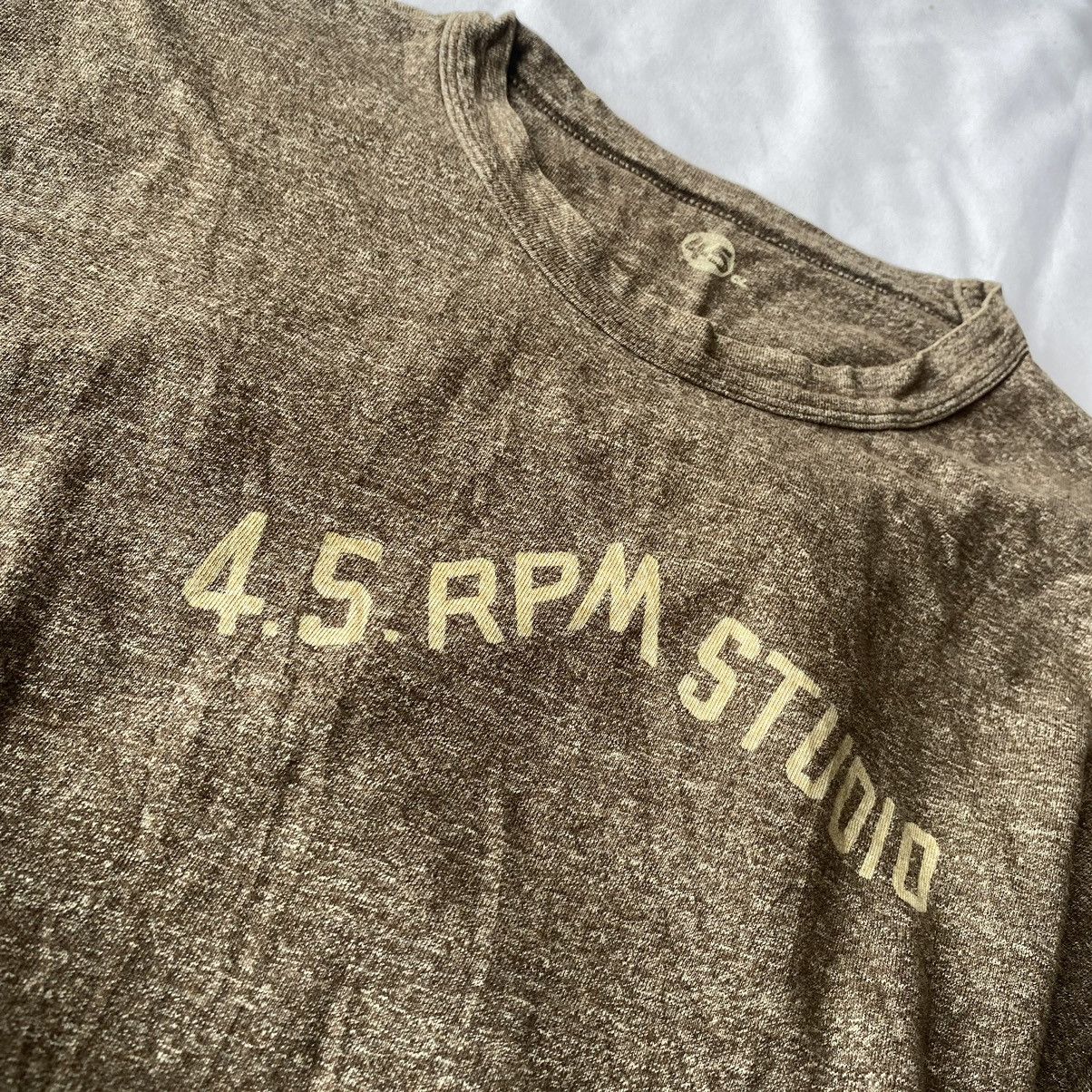 45rpm × If Six Was Nine × Japanese Brand Vintage Japanese 45RPM Studio Tees Size US L / EU 52-54 / 3 - 5 Thumbnail