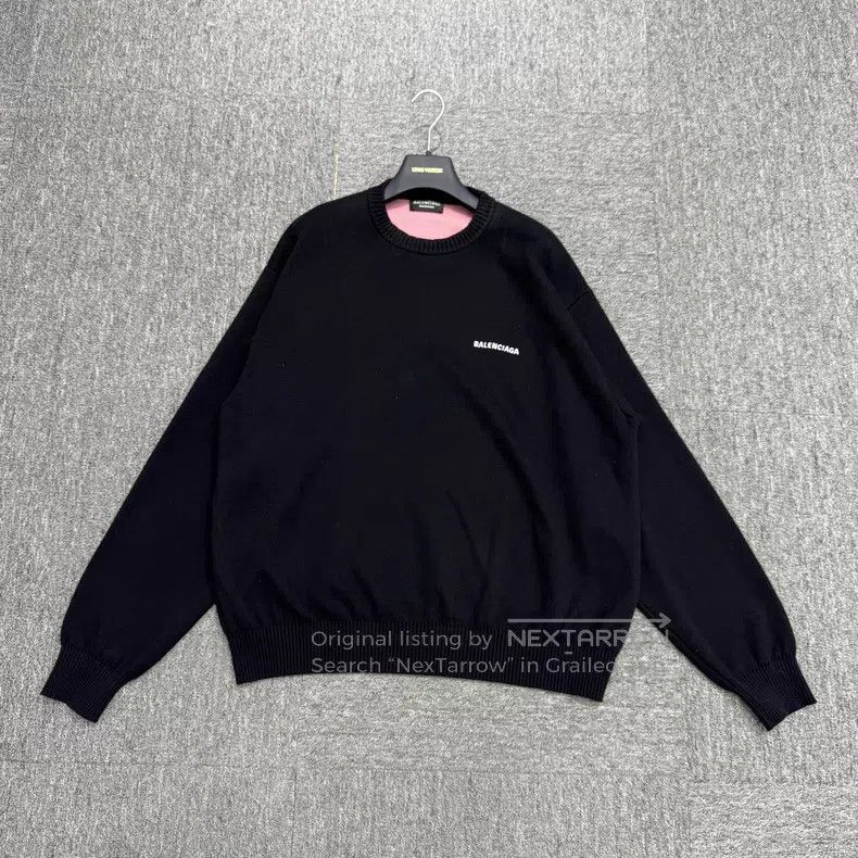 Balenciaga Balenciaga Coke Flower Knit Top Size US M / EU 48-50 / 2 - 1 Thumbnail