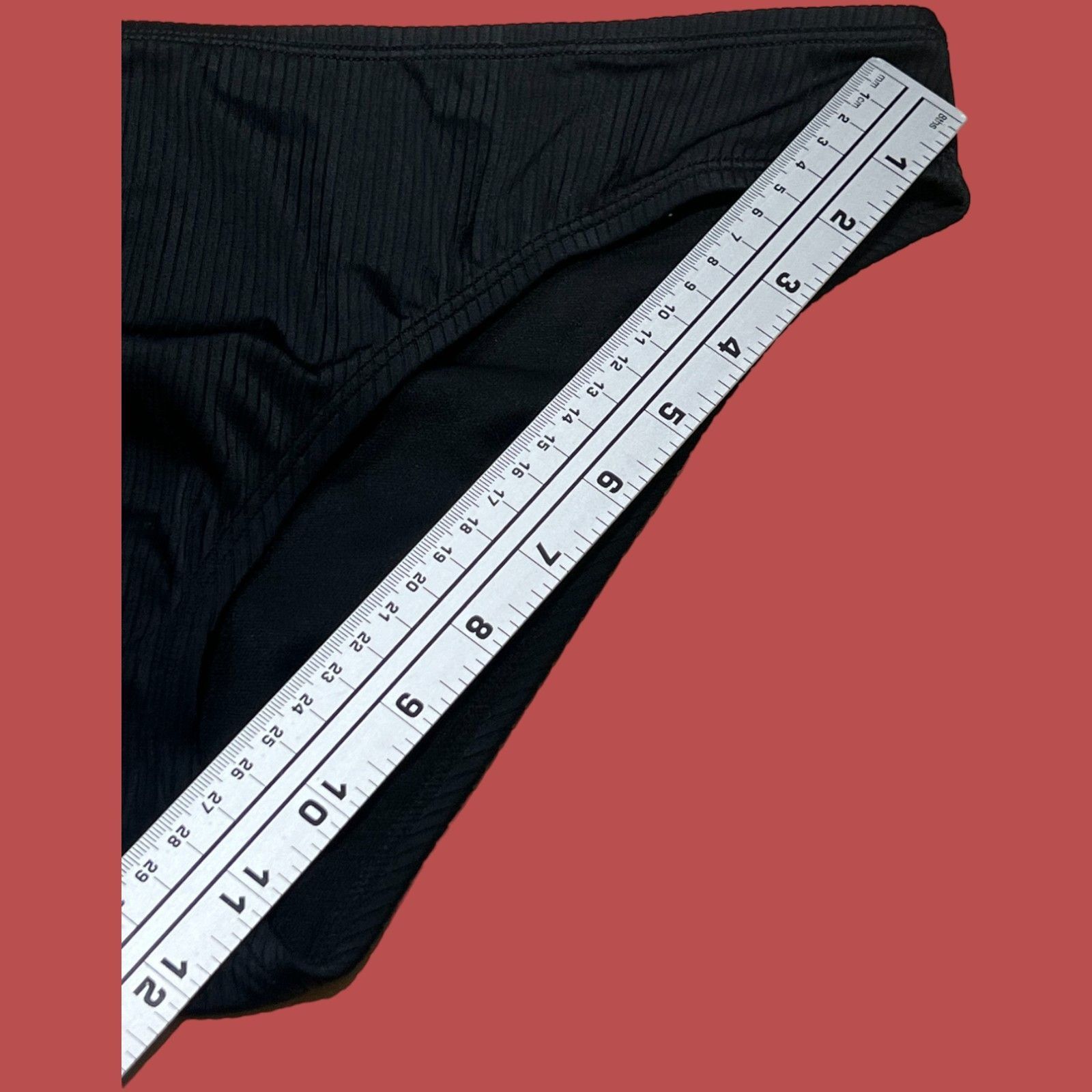 Other Shade & Shore - Women's Ribbed Hipster Cheeky Bikini Bottom Size ONE SIZE - 7 Thumbnail