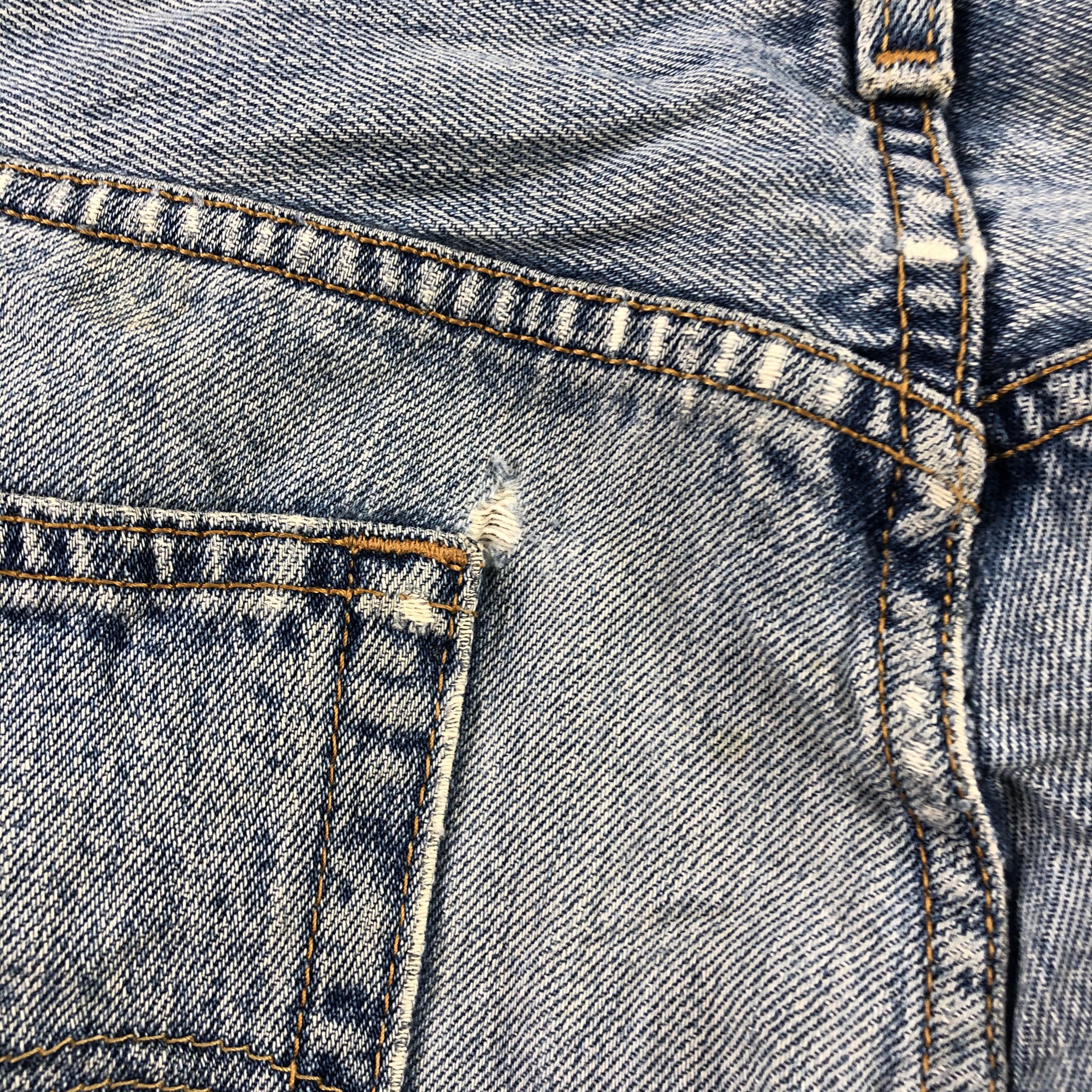 Levi's Vintage Levis 501 Jeans Dirty Wash Denim Kj1412 Size US 34 / EU 50 - 10 Thumbnail