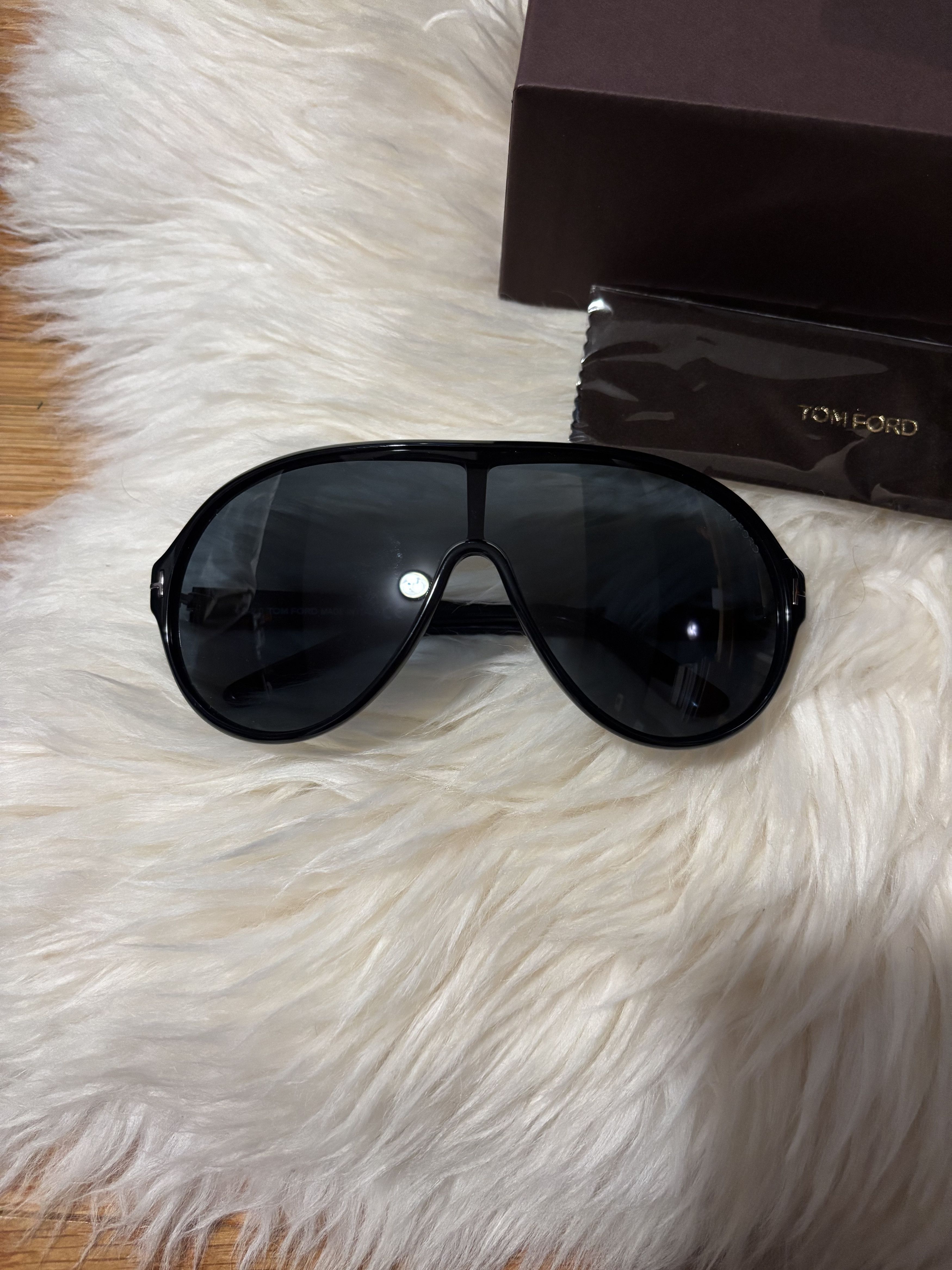 Tom Ford BRENTON SHIELD MASK SUNGLASSES Size ONE SIZE - 1 Thumbnail