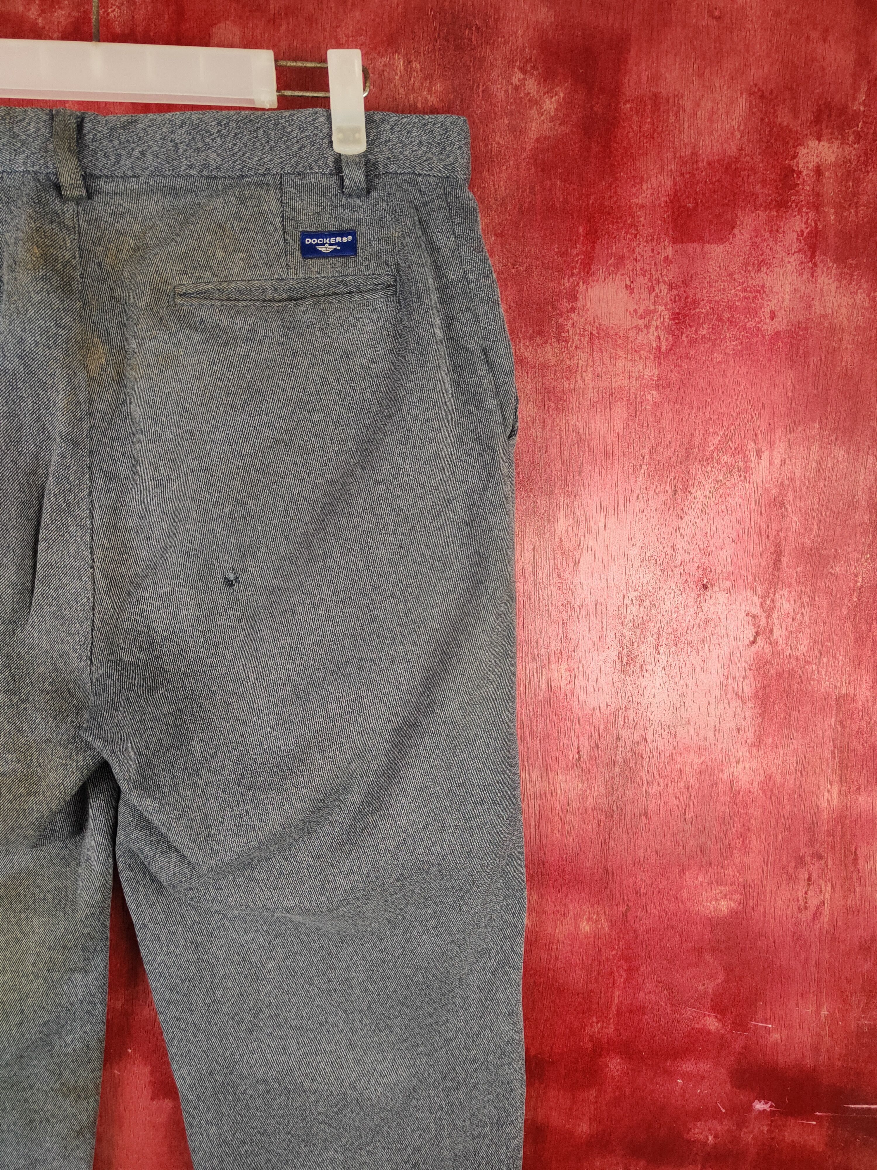 Dockers Dockers Blue vintage ripped distressed Casual Pants #S1291 Size US 32 / EU 48 - 14 Thumbnail