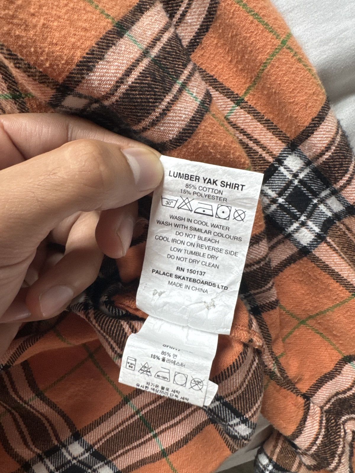 Palace Lumber Yak Shirt Size US L / EU 52-54 / 3 - 7 Thumbnail