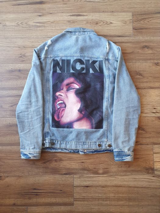 H&m nicki minaj top jean jacket