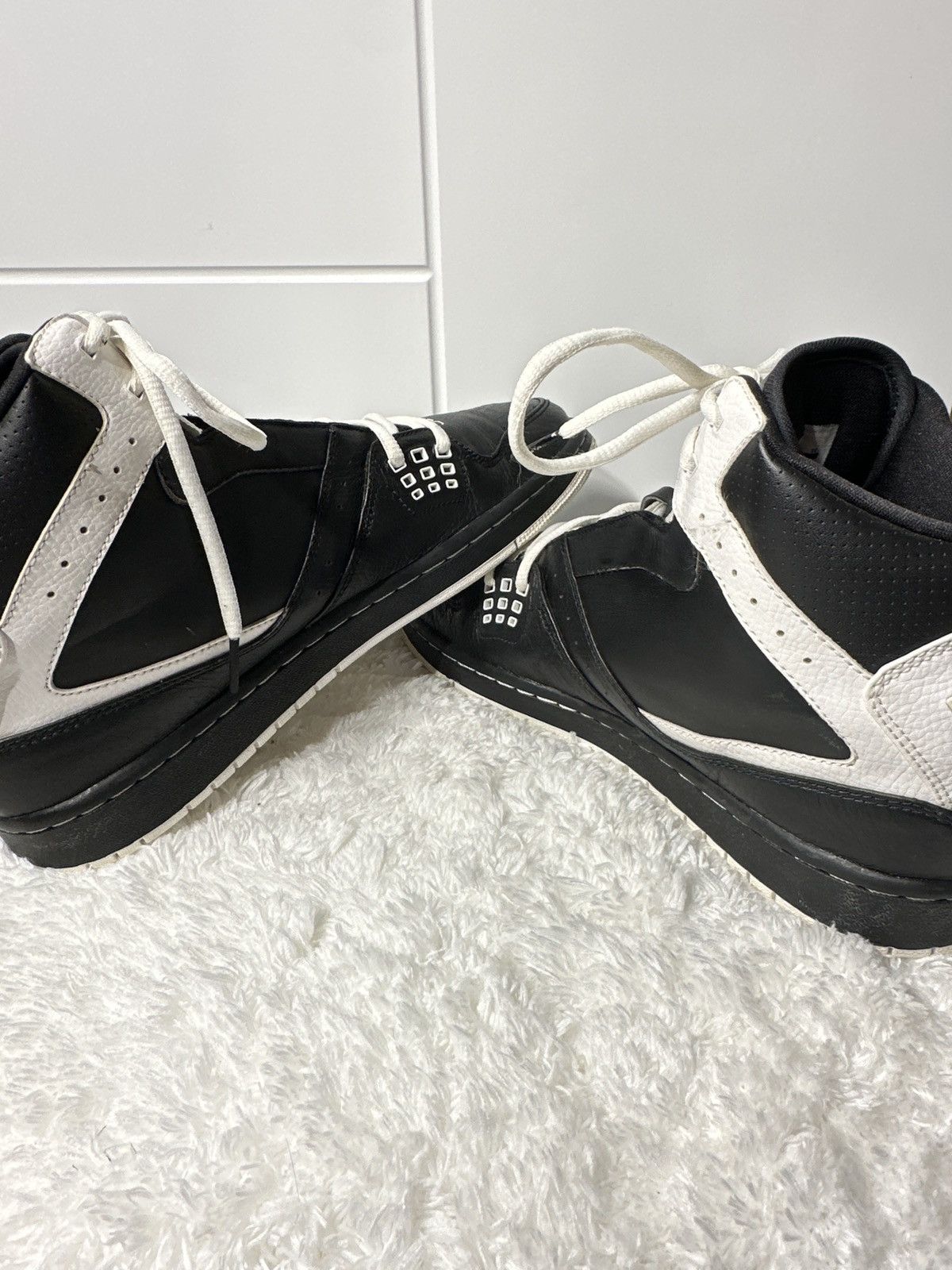 Jordan Brand Nike Air Jordan Flight 1 Basketball Black Shoes Size US 10.5 / EU 43-44 - 5 Thumbnail