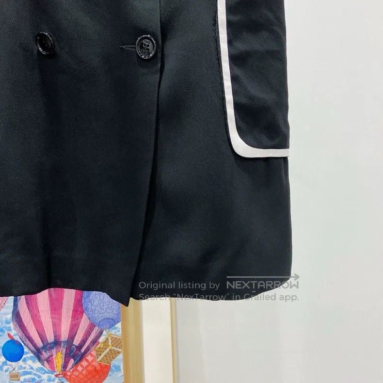 Fendi Fendi Double-breasted Black Skirt Size 24" / US 00 / IT 34 - 4 Thumbnail