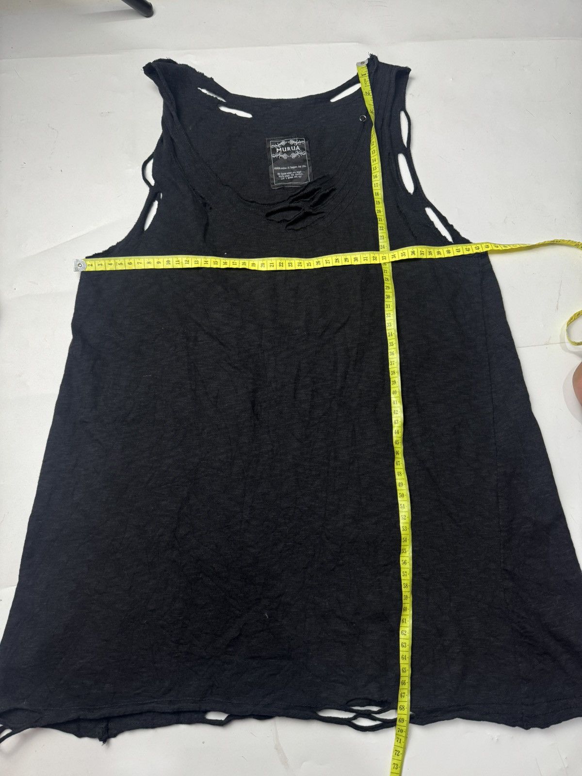 If Six Was Nine Distressed Tanktop Murua Ifsixwasnine lgb styled Size US M / EU 48-50 / 2 - 8 Thumbnail