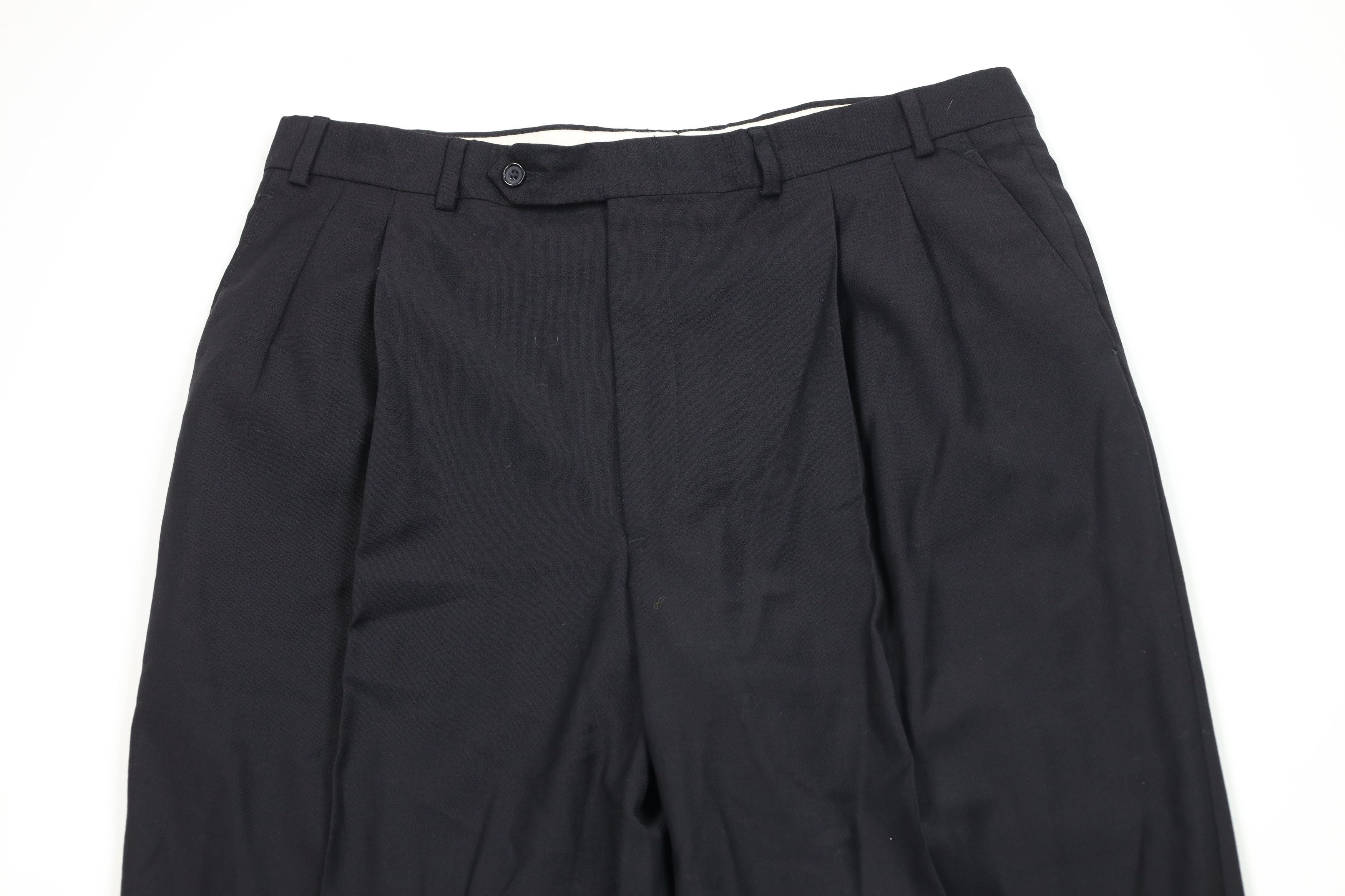 Vintage Vintage 70s Streetwear Cuffed Wide Leg Chino Pants USA Size US 36 / EU 52 - 2 Thumbnail