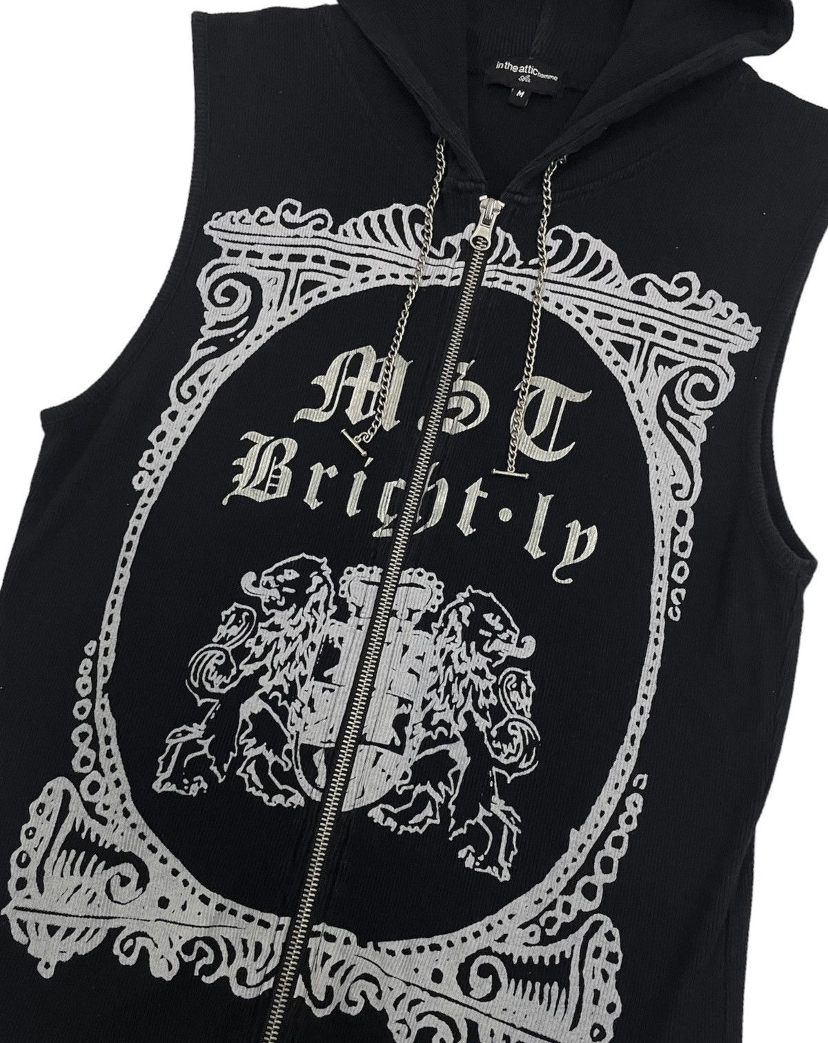 14th Addiction InTheAttic Homme Civarize Japanese Vkei Sleeveless Hoodie Size US S / EU 44-46 / 1 - 1 Thumbnail