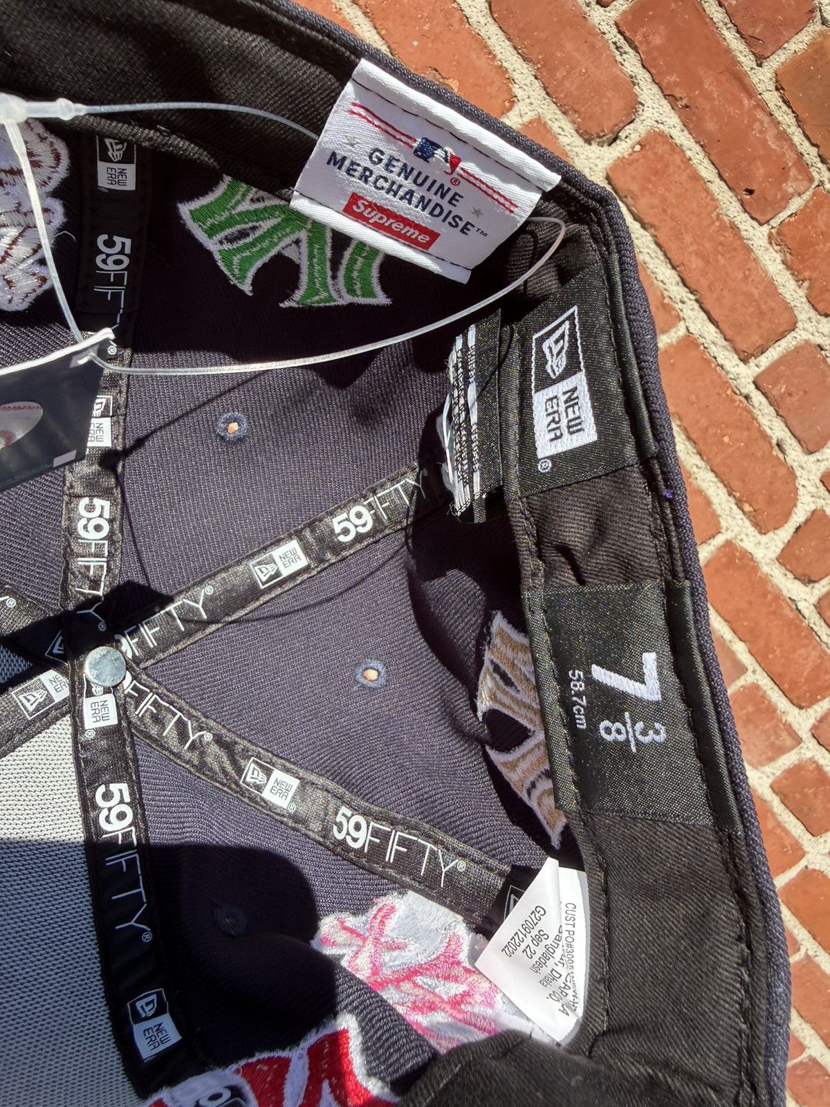 New Era × New York Yankees × Supreme Supreme Yankee Kanji New Era Fitted Hat Size ONE SIZE - 6 Thumbnail