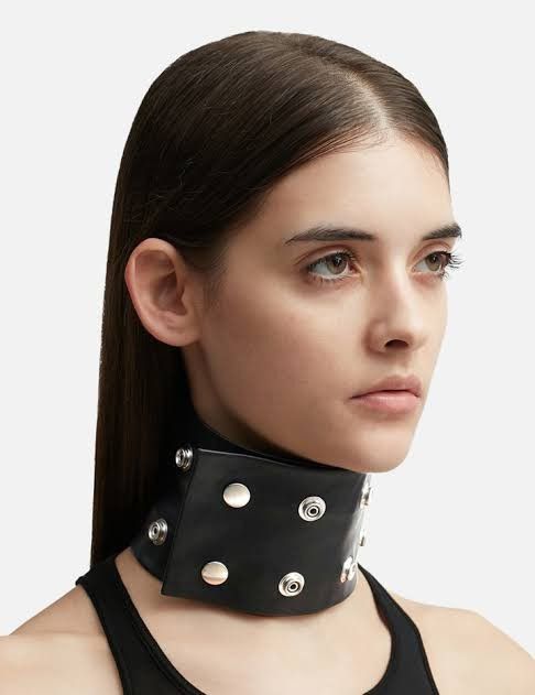 Rick Owens Strobe Collar Choker Size ONE SIZE - 7 Thumbnail
