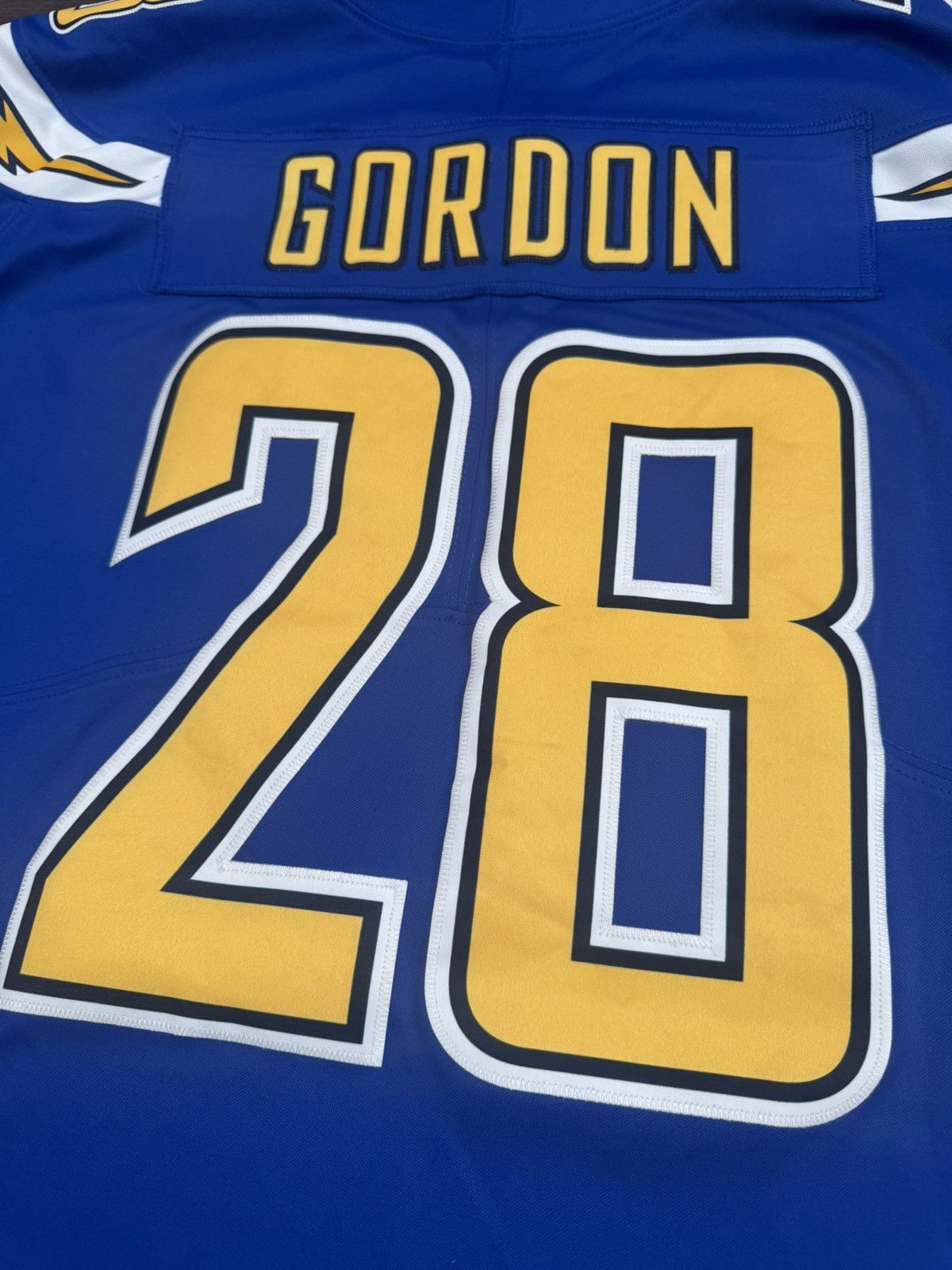 Nike Melvin Gordon #28 Los Angeles Chargers NFL Stitched Jersey Size XL / US 12-14 / IT 48-50 - 9 Thumbnail