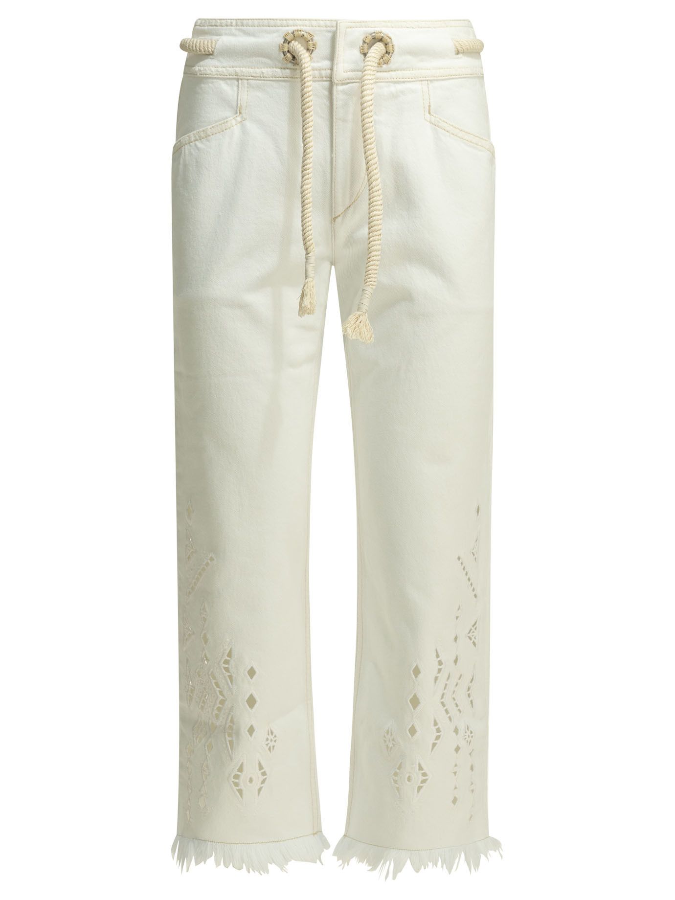 Isabel Marant Isabel Marant Alison Straight-Leg Jeans tag size 36 Women - USA Duties Paid Size 26" / US 2 / IT 38 - 1 Thumbnail