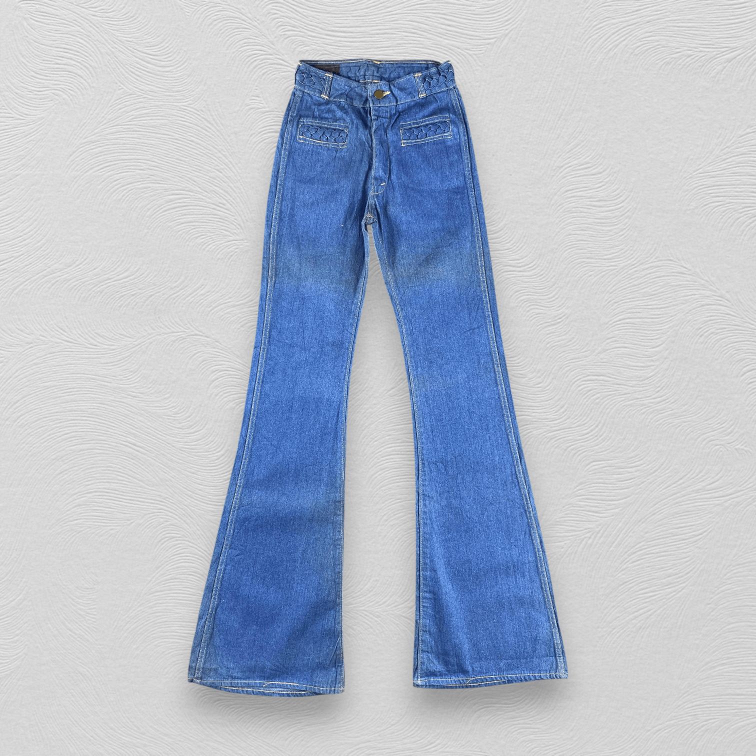 Vintage Vintage 80's Thomaston Flare Denim KJ3412 Size 23" - 1 Thumbnail