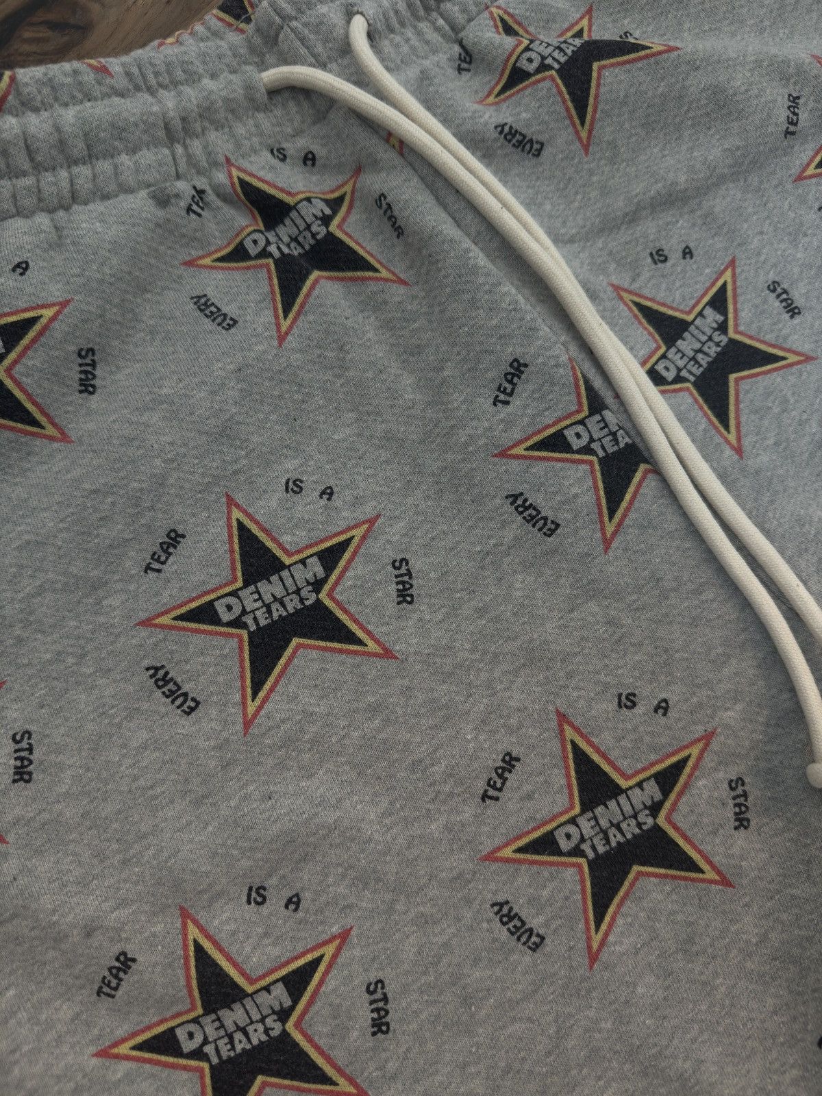 DENIM TEARS DENIM TEARS “EVERY TEAR IS A STAR” Sweatpants Size US 32 / EU 48 - 3 Thumbnail